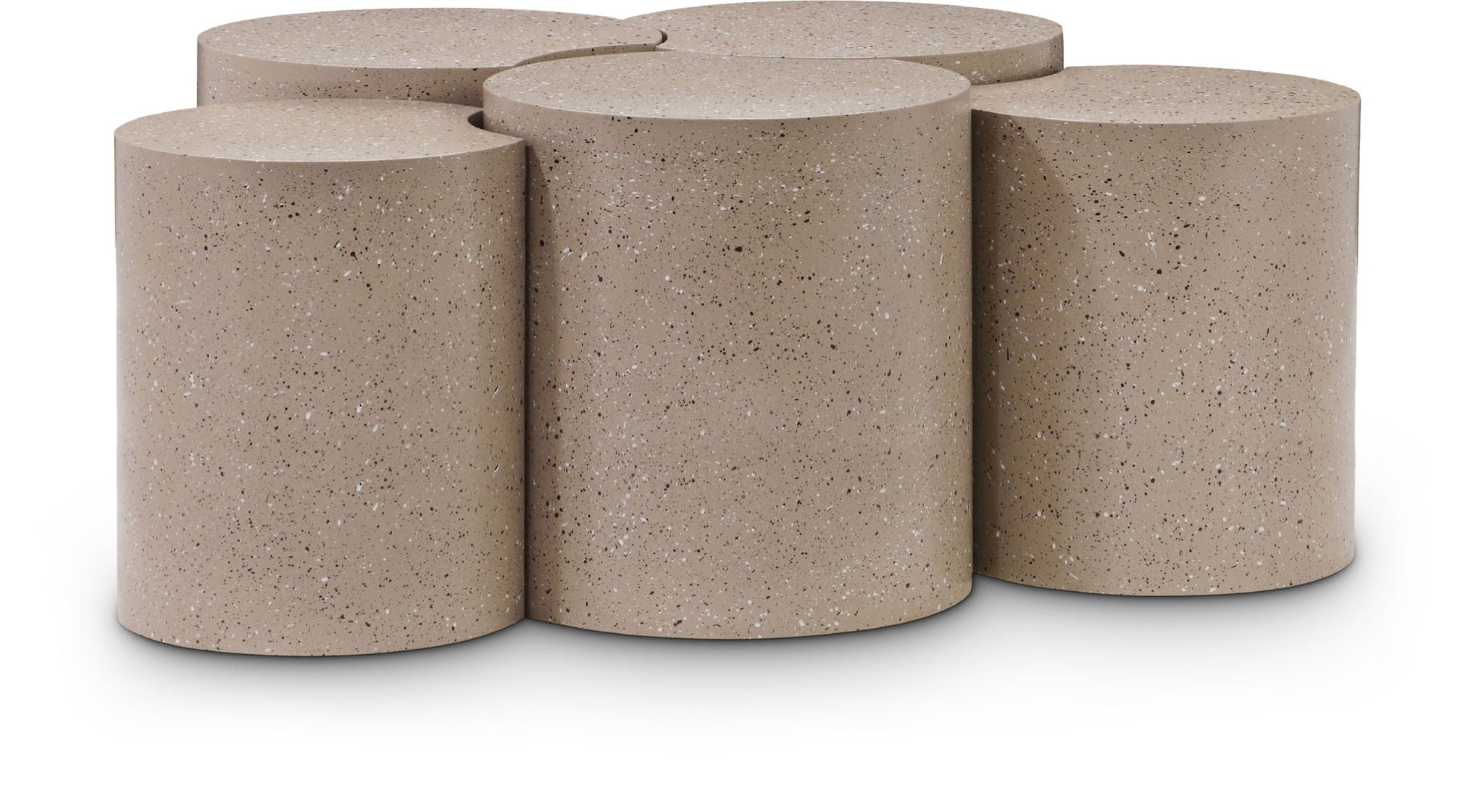 Dimple - 20" 5 Piece Modular Coffee Table - Terazzo Finish - Urban Living Furniture (Los Angeles, CA)