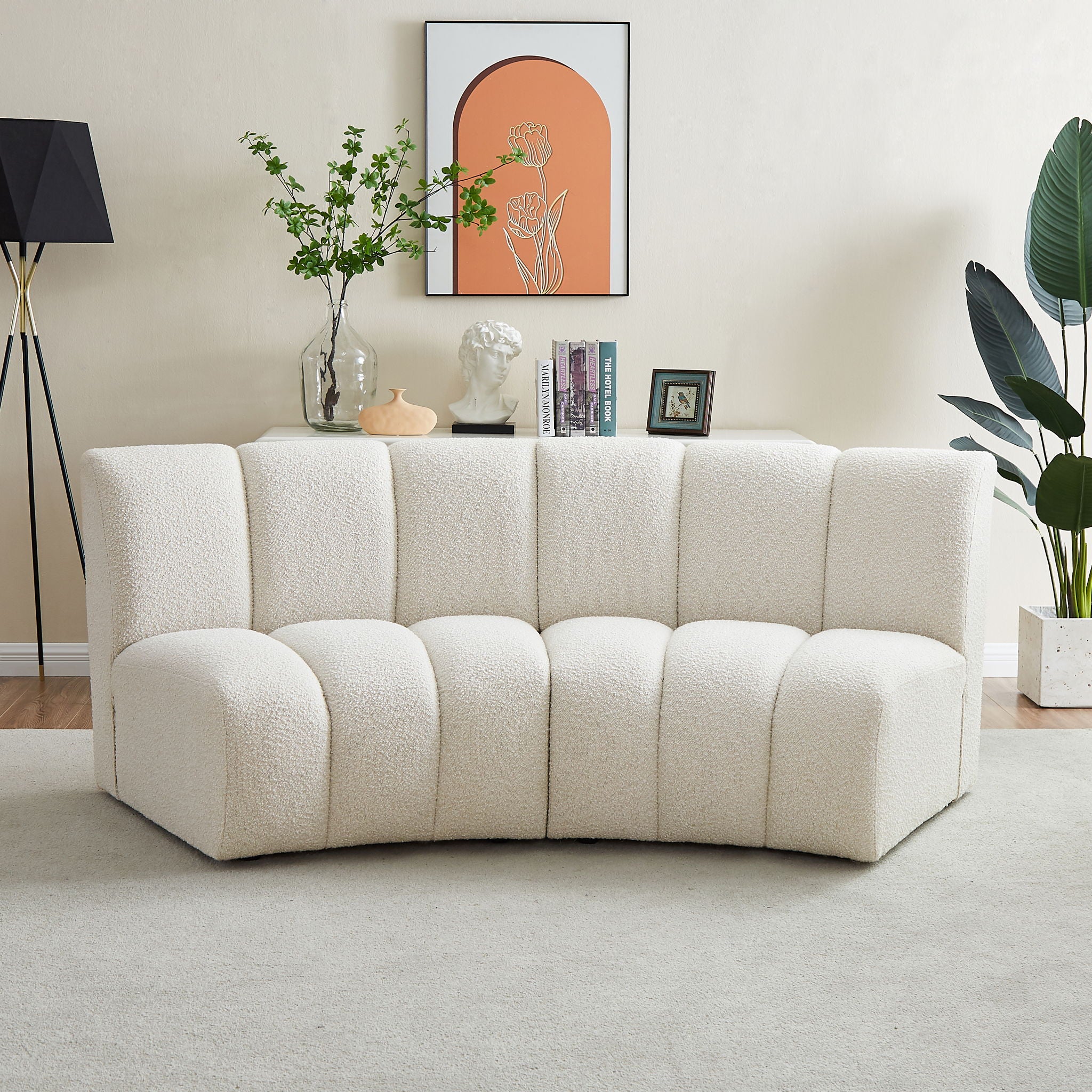 Infinity - 2 Piece Boucle Modular Sectional - Urban Living Furniture (Los Angeles, CA)