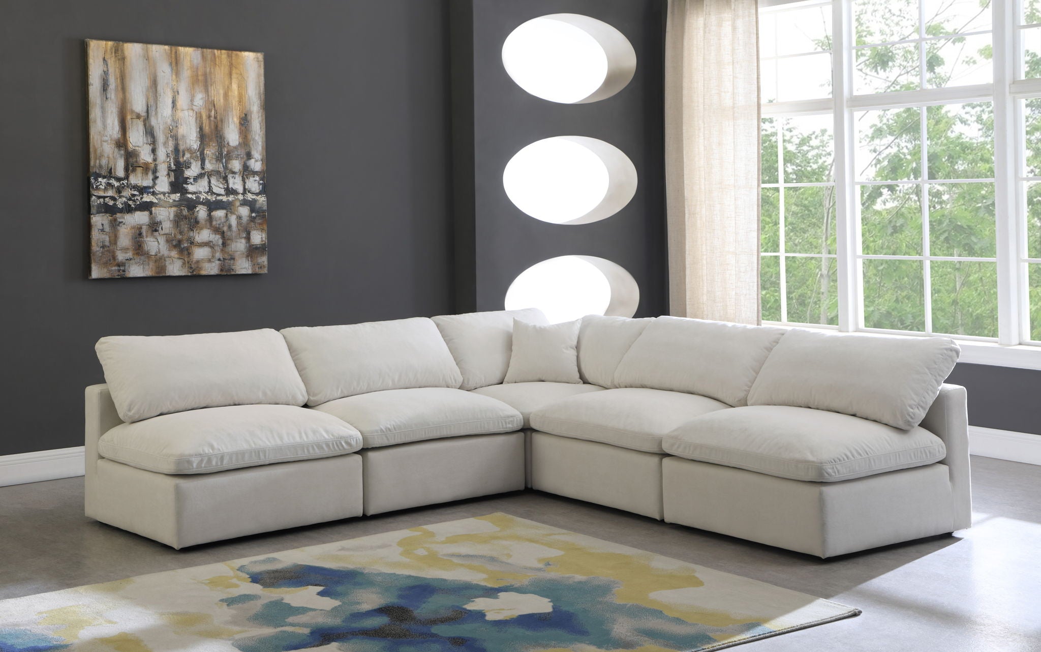 Plush - 5 Piece Modular Sectional - Urban Living Furniture (Los Angeles, CA)