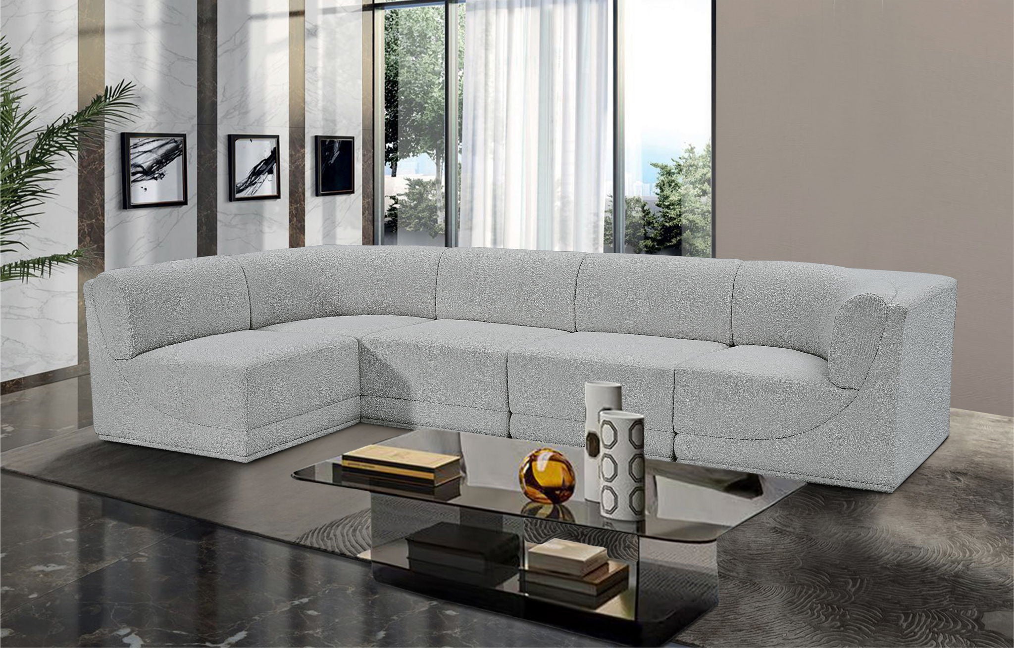 Ollie - 5 Piece Modular Sectional - Urban Living Furniture (Los Angeles, CA)