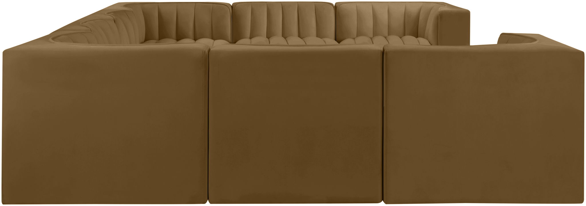 Rummi - Velvet Performance Fabric Upholstered Modular Sectional - Urban Living Furniture (Los Angeles, CA)