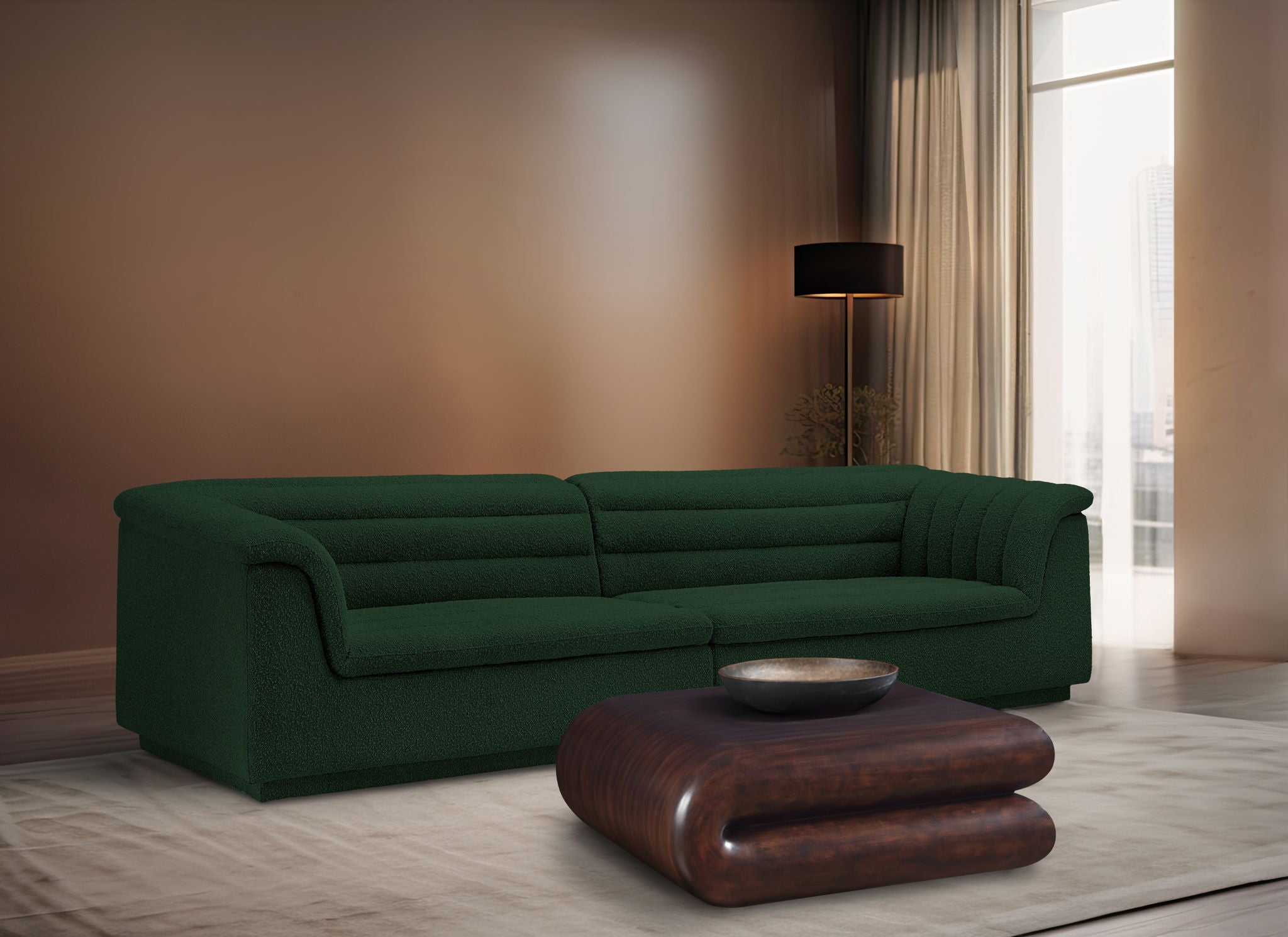 Cascade - Boucle Modular Sofa - Urban Living Furniture (Los Angeles, CA)