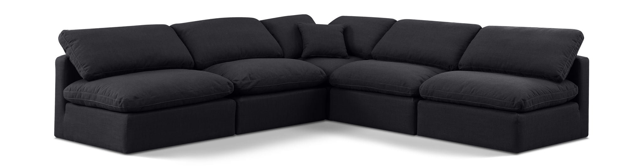 Indulge - Linen 5 Piece Modular Corner Armless Sectional - Urban Living Furniture (Los Angeles, CA)