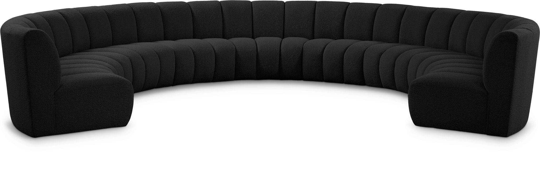 Infinity - 9 Piece Modular Sectional - Black - Urban Living Furniture (Los Angeles, CA)