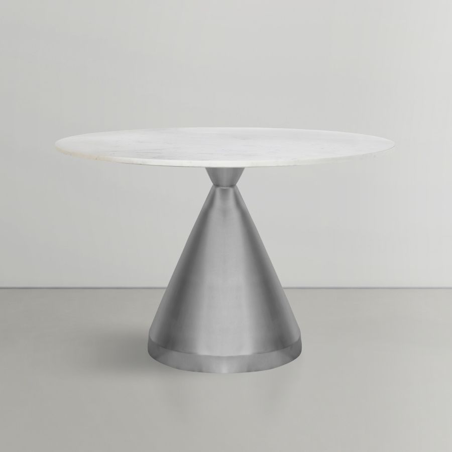 Emery - Dining Table - White - Marble/Stone - Urban Living Furniture (Los Angeles, CA)