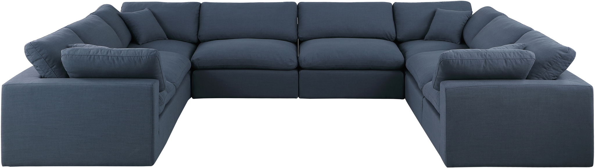Comfy - 8 Piece Linen Modular Sectional - Urban Living Furniture (Los Angeles, CA)