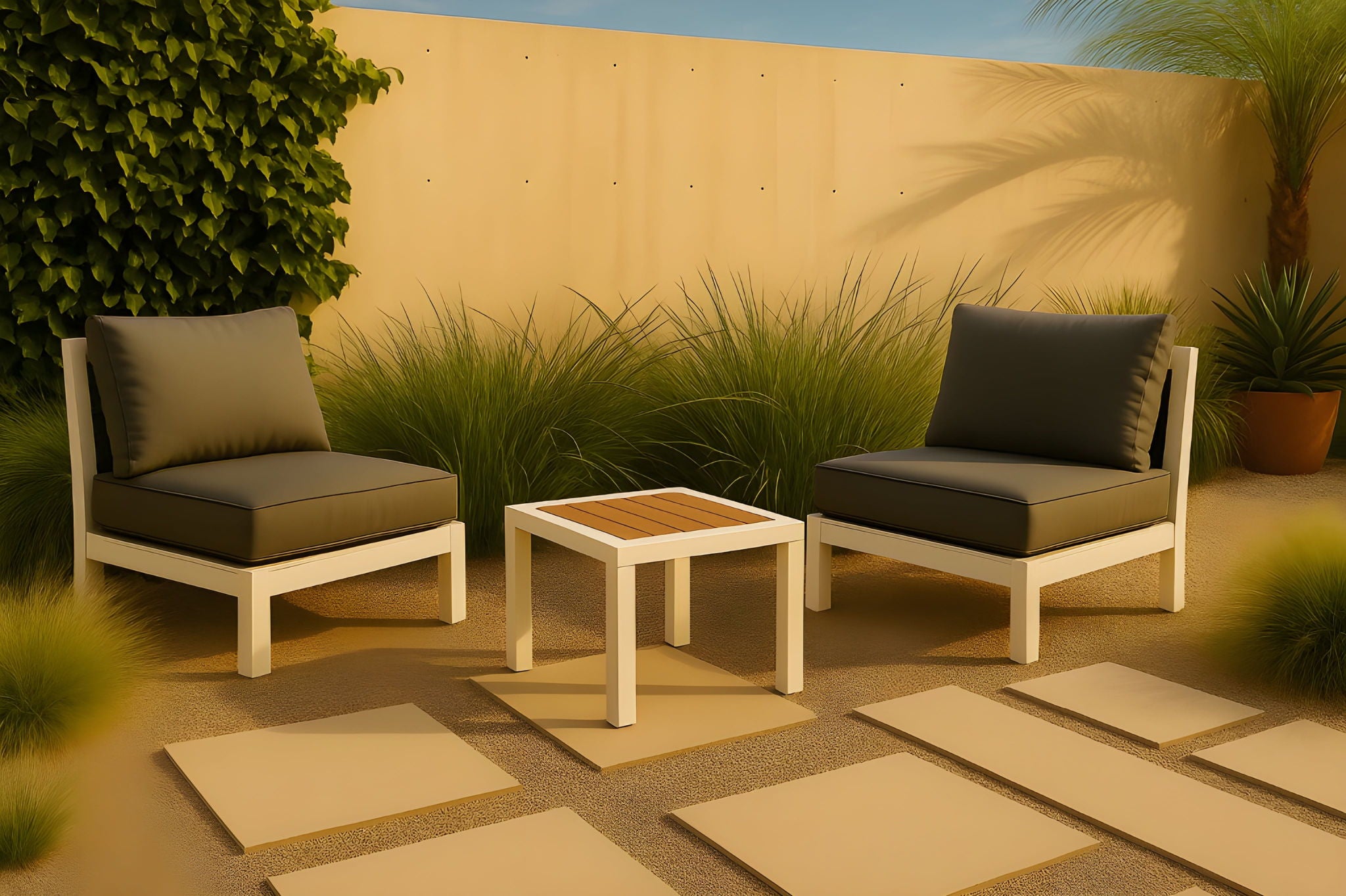 Nizuc - Outdoor Patio End Table - Urban Living Furniture (Los Angeles, CA)