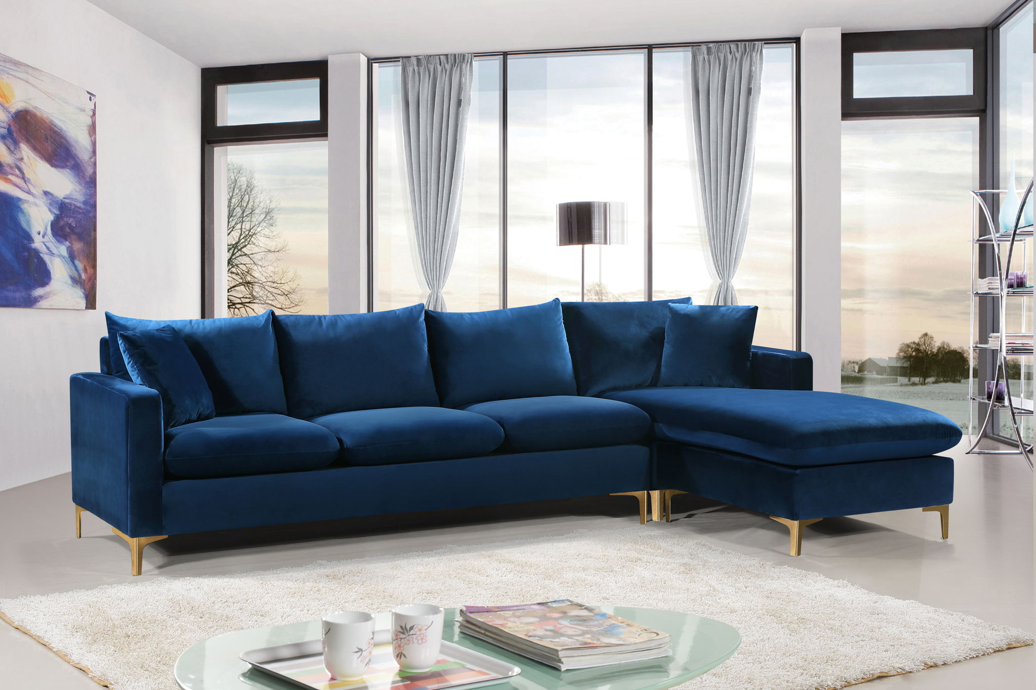 Naomi - Reversible Sectional - Urban Living Furniture (Los Angeles, CA)