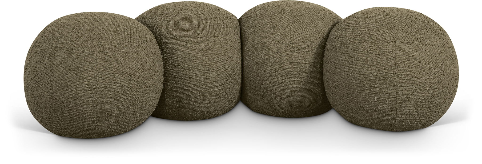 Apollo - Boucle Fabric Bench - Urban Living Furniture (Los Angeles, CA)