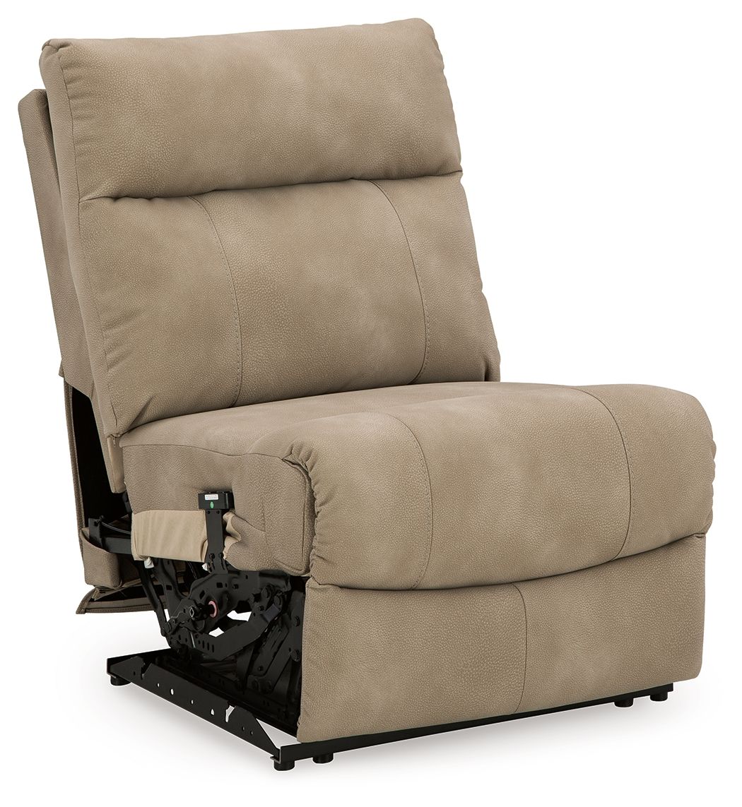 Next-gen Durapella - Sand - Power Armless Recliner With Adj Headrest - Urban Living Furniture (Los Angeles, CA)