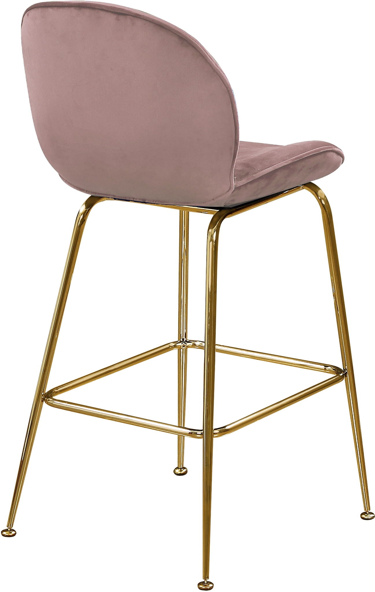 Paris - Stool with Gold Legs (Set of 2) - Urban Living Furniture (Los Angeles, CA)