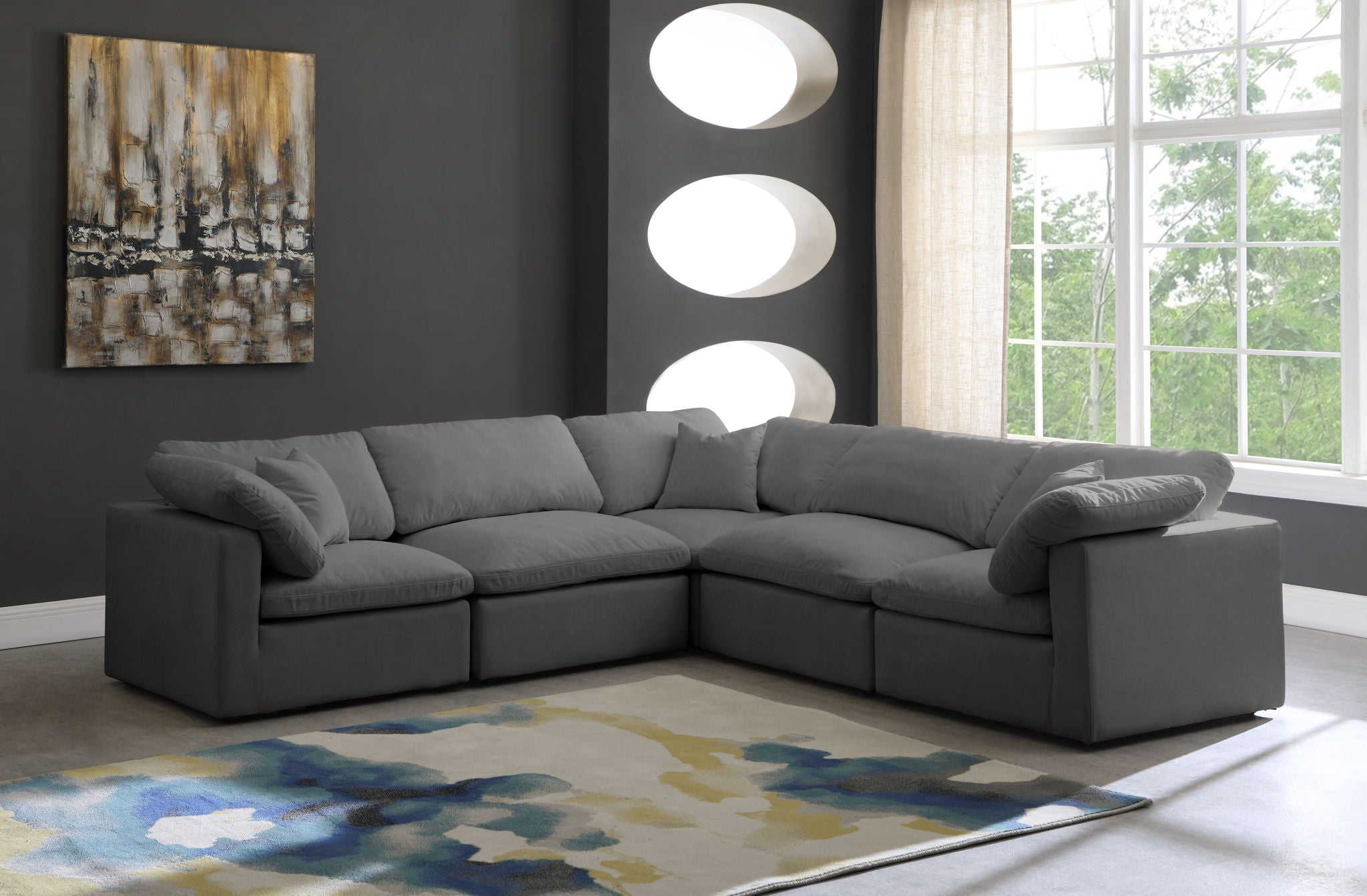 Plush - 5 Piece Modular Sectional - Urban Living Furniture (Los Angeles, CA)