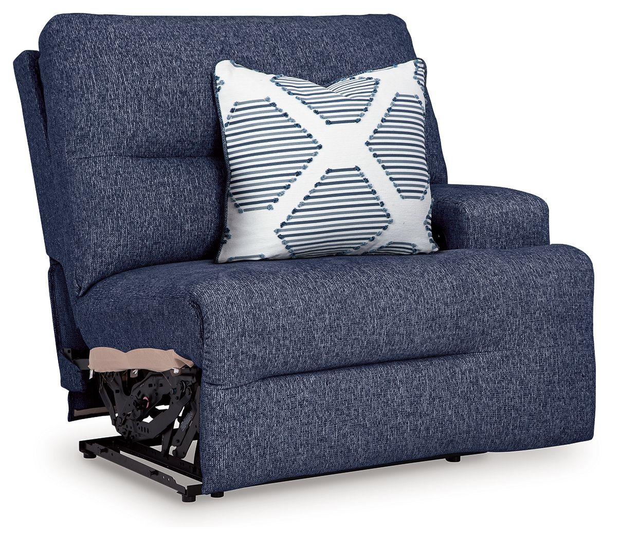 Acklen Place - Navy - Raf Zero Wall Power Recliner - Urban Living Furniture (Los Angeles, CA)