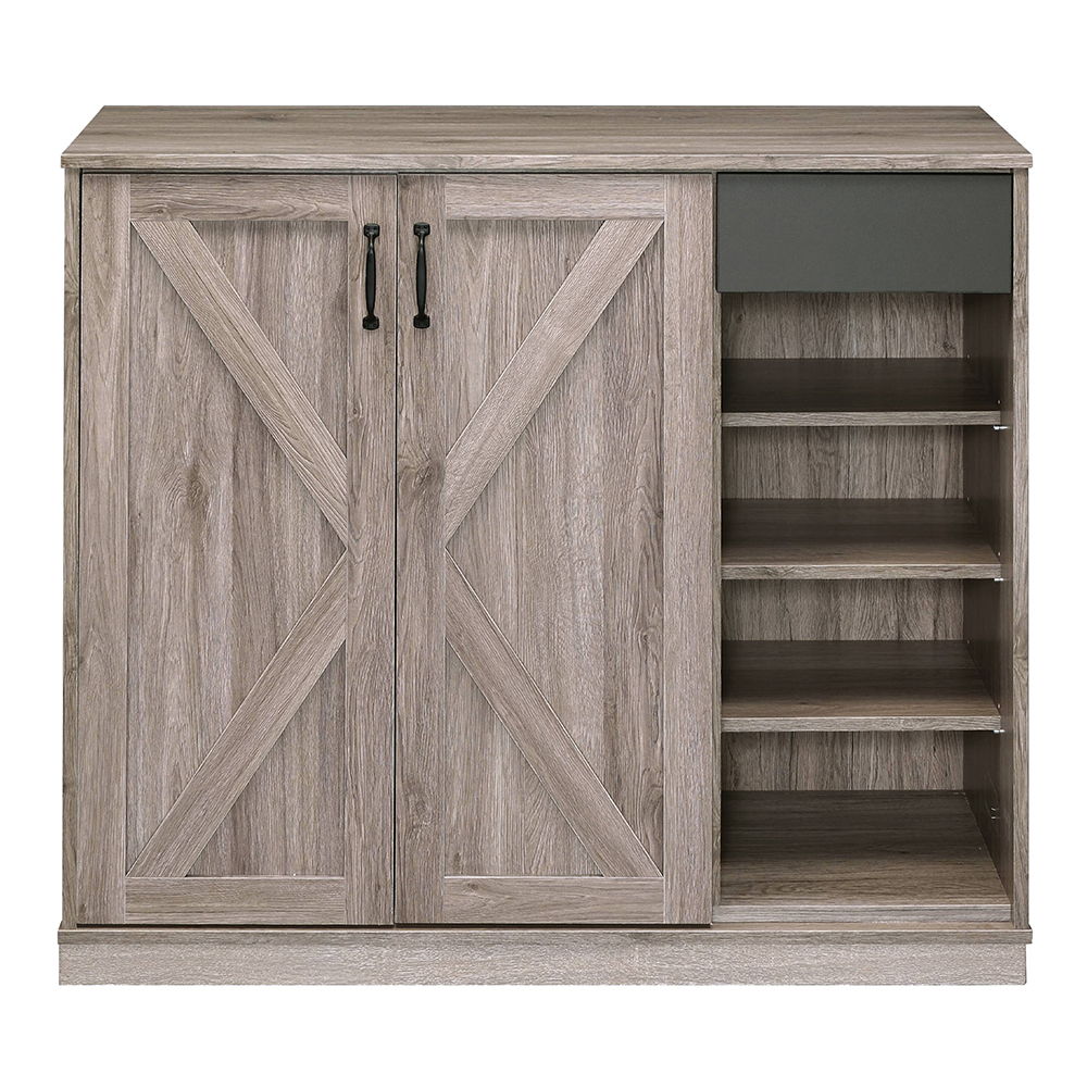 Toski - Shoe Cabinet - Rustic Gray Oak - Urban Living Furniture (Los Angeles, CA)