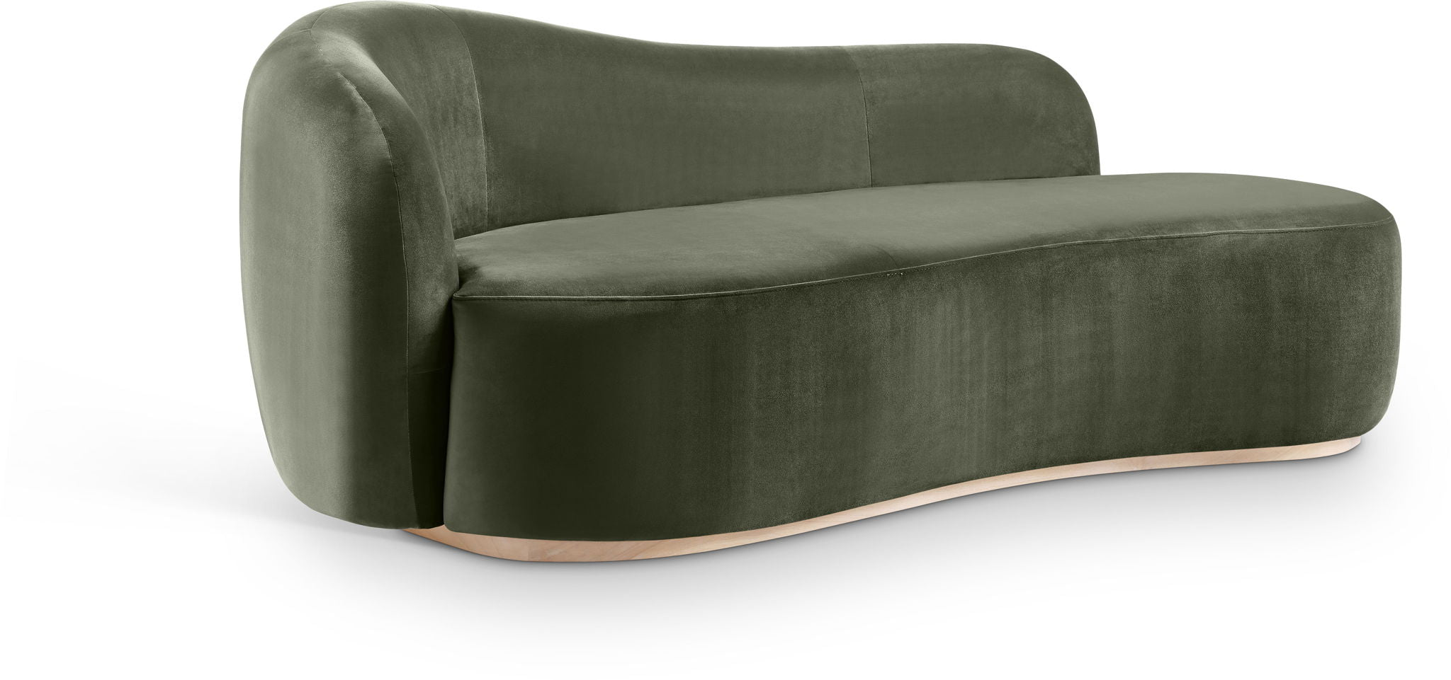 Gustavo - Velvet Upholstered Chaise - Urban Living Furniture (Los Angeles, CA)
