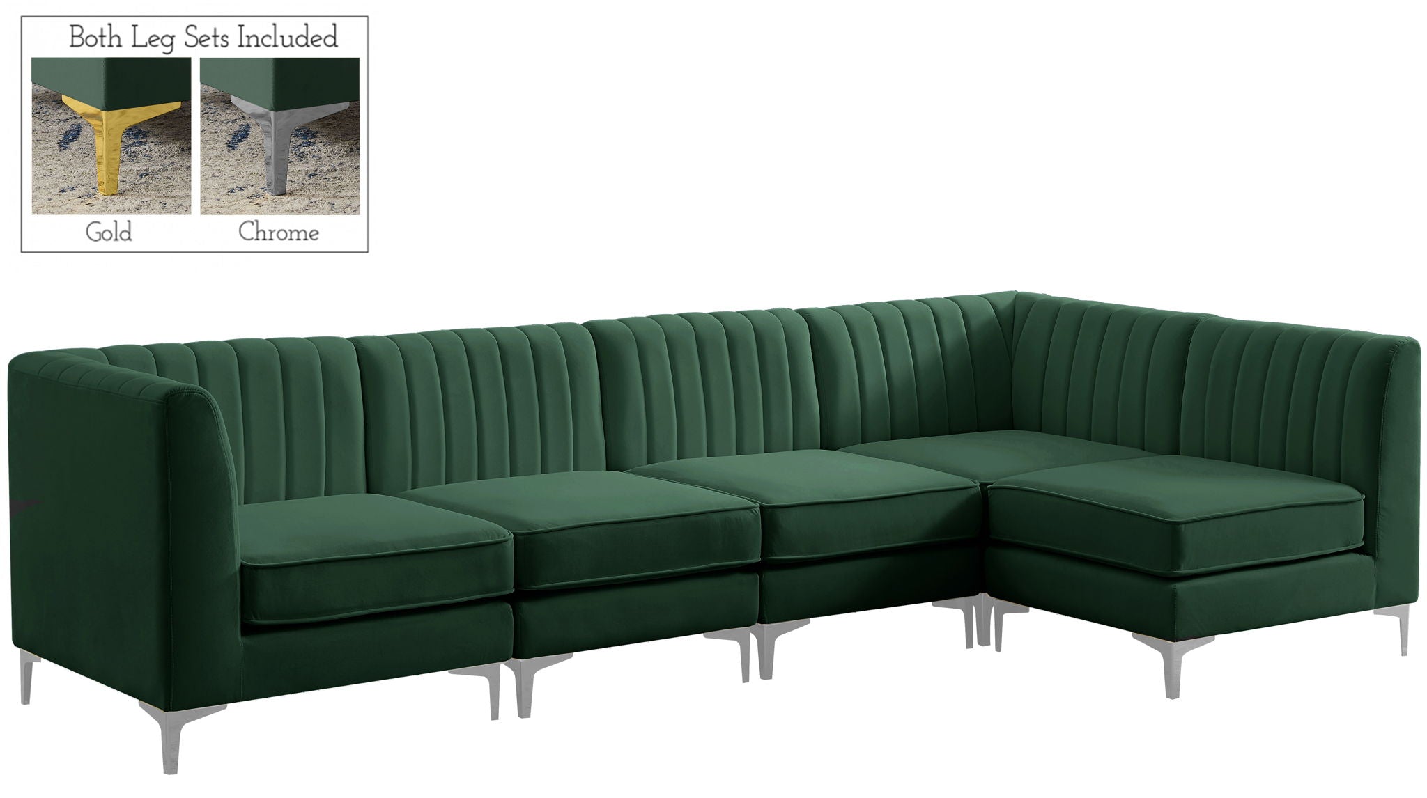 Alina - 5 Piece Modular Sectional - Urban Living Furniture (Los Angeles, CA)