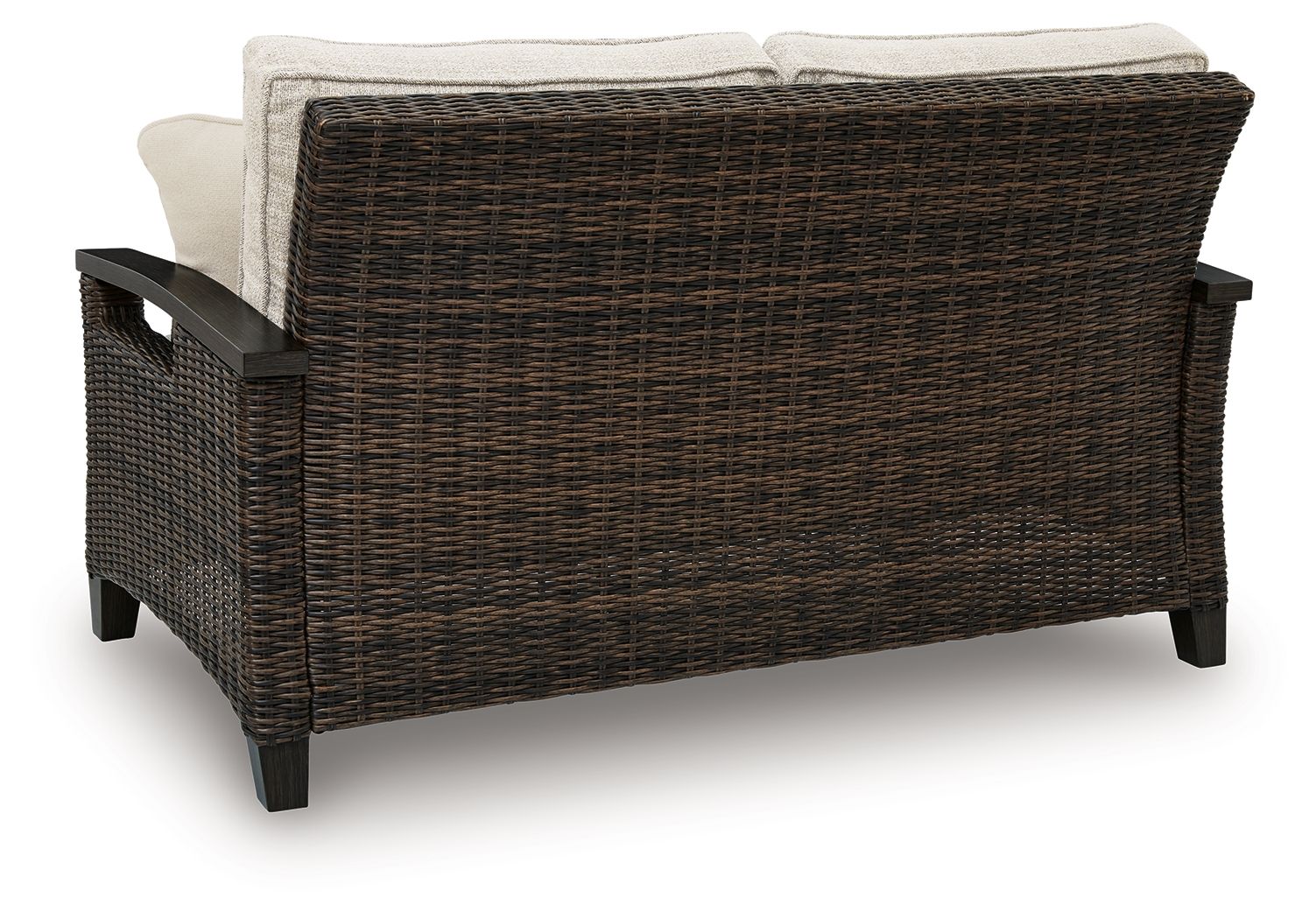Monterey Point - Loveseat With Cushion - Dark Brown - Urban Living Furniture (Los Angeles, CA)