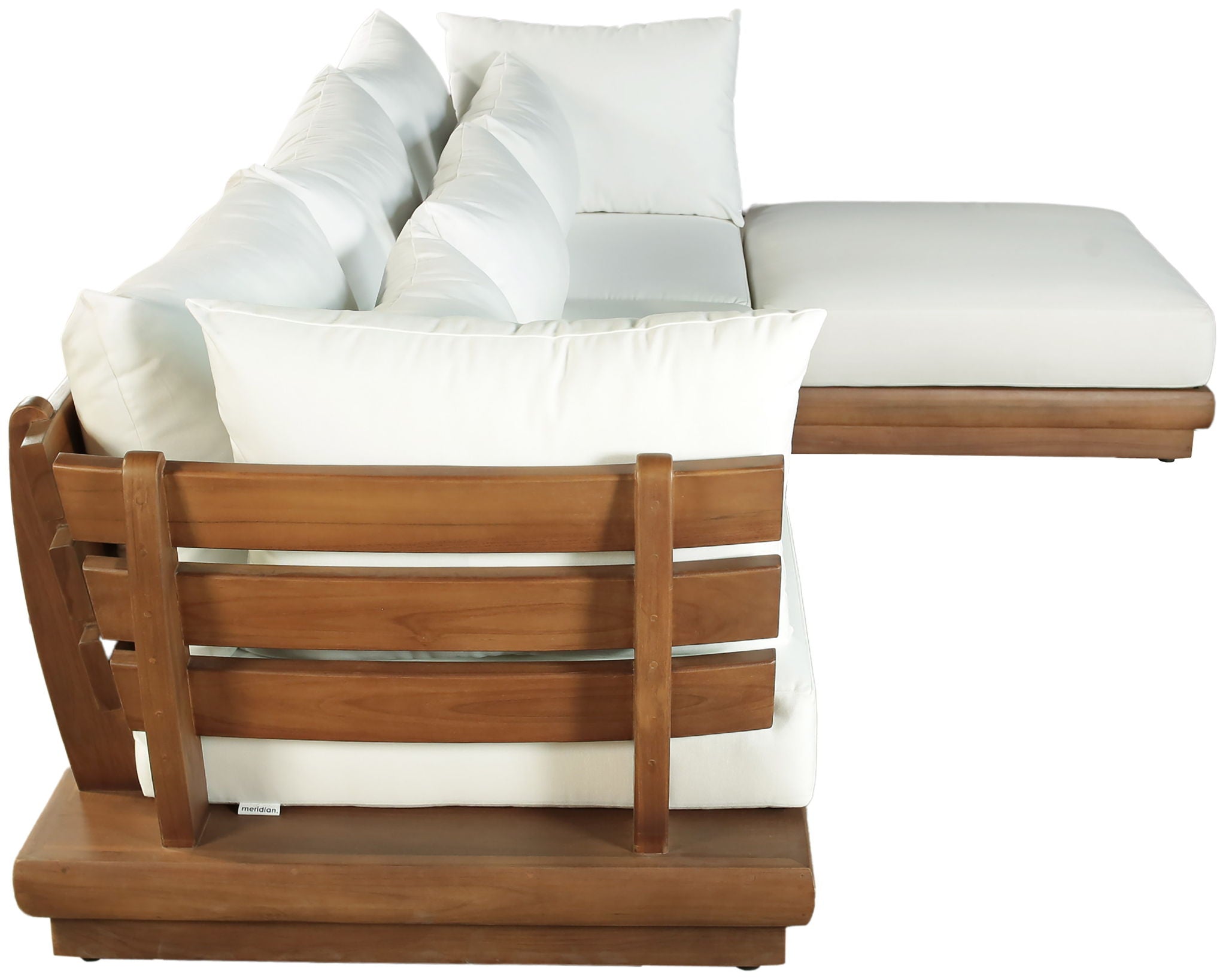 Mirella - 4 Piece Water Resistant Fabric Outdoor Patio Modular Sectional - Urban Living Furniture (Los Angeles, CA)