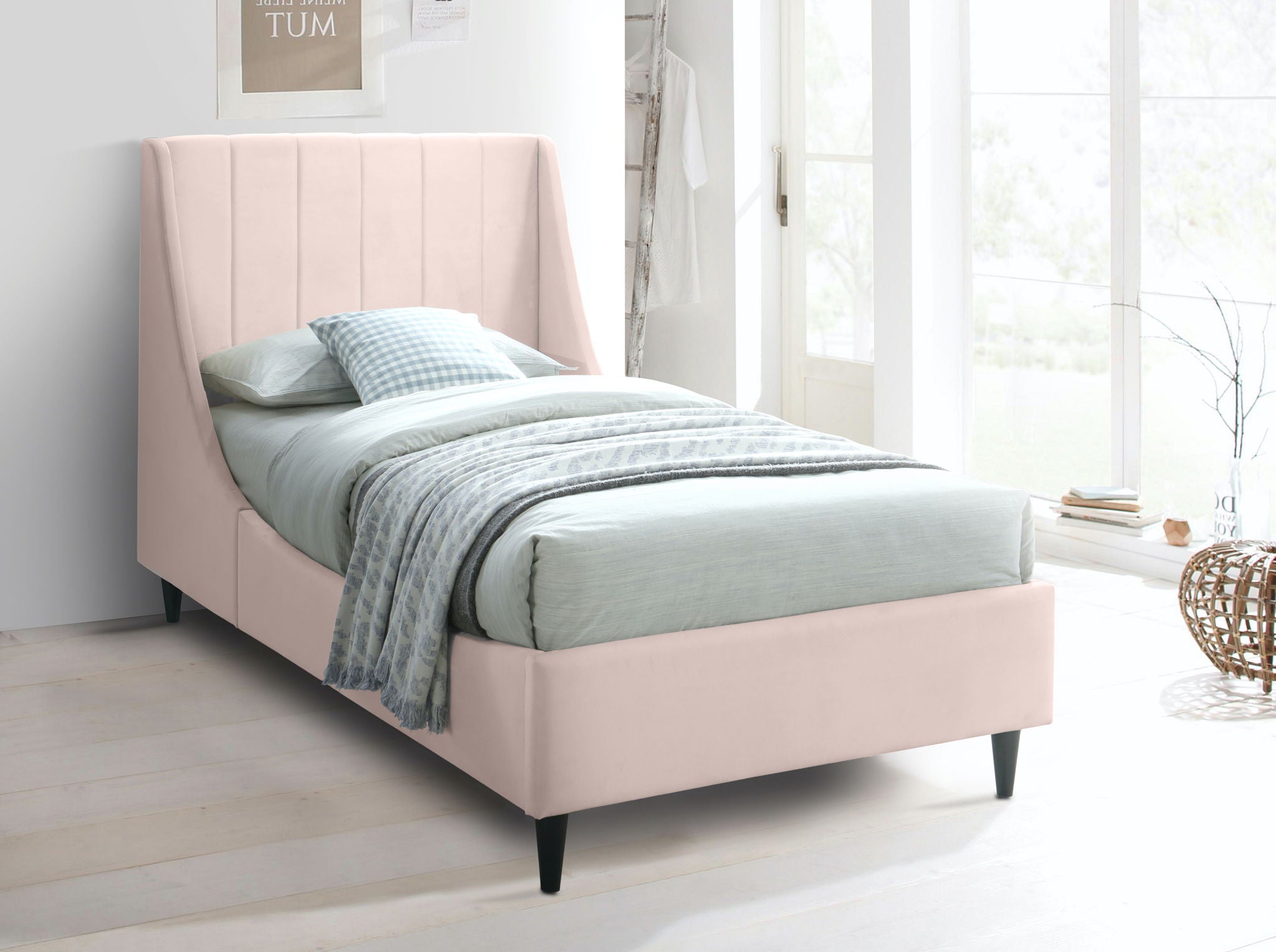 Eva - Velvet Bed - Urban Living Furniture (Los Angeles, CA)