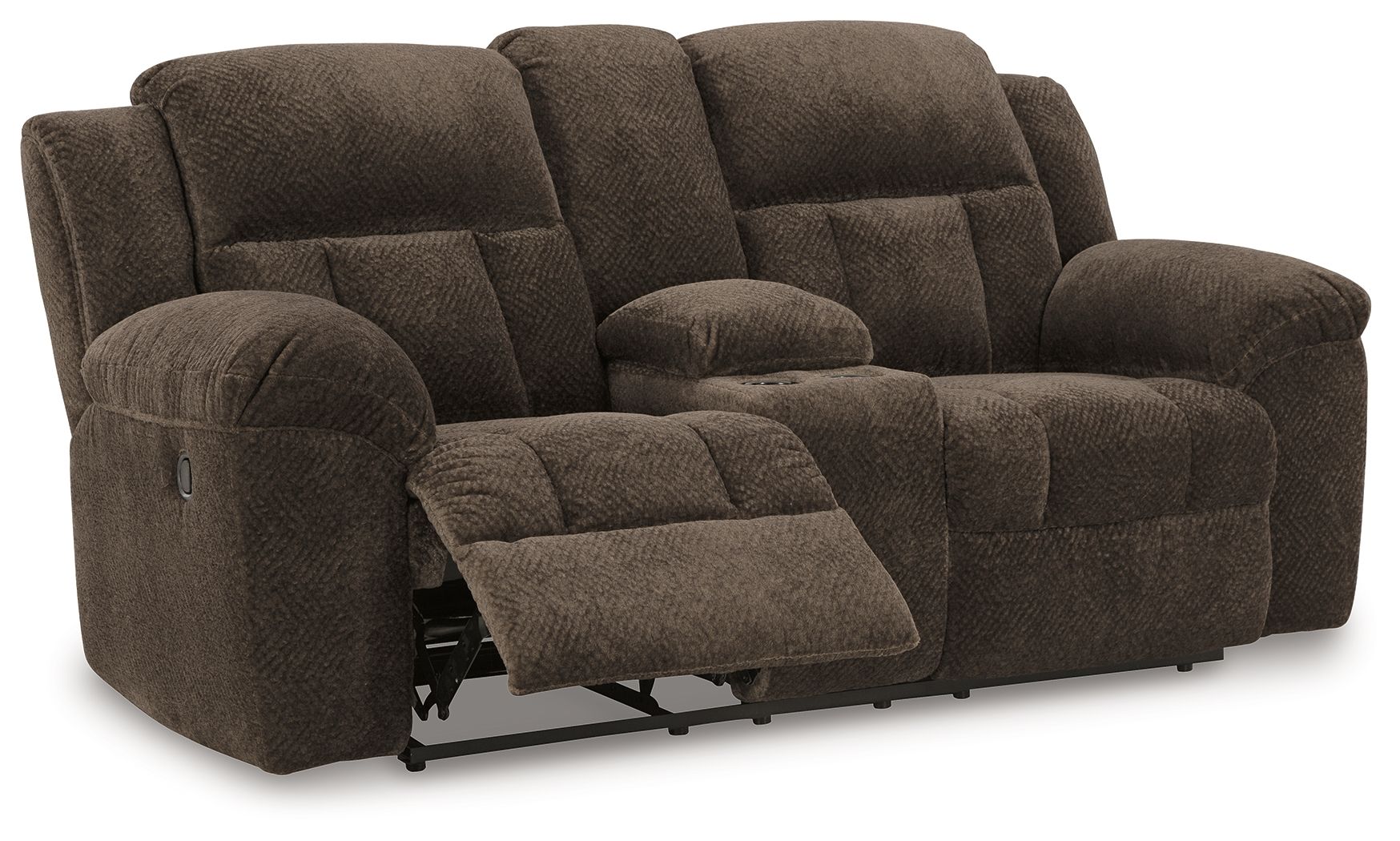 Frohn - Dbl Reclining Loveseat With Console - Urban Living Furniture (Los Angeles, CA)