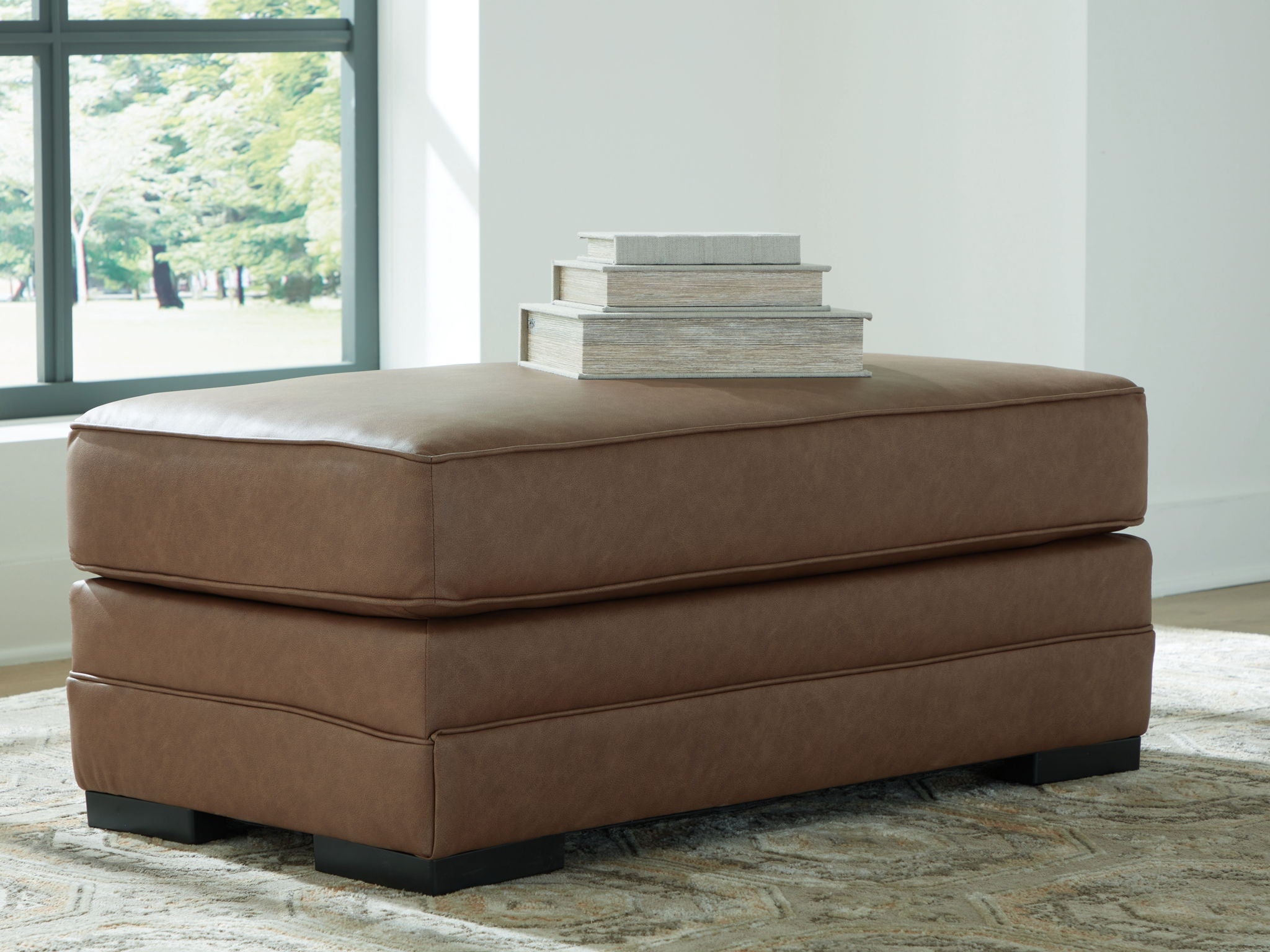 VillaCourt - Caramel - Ottoman - Urban Living Furniture (Los Angeles, CA)