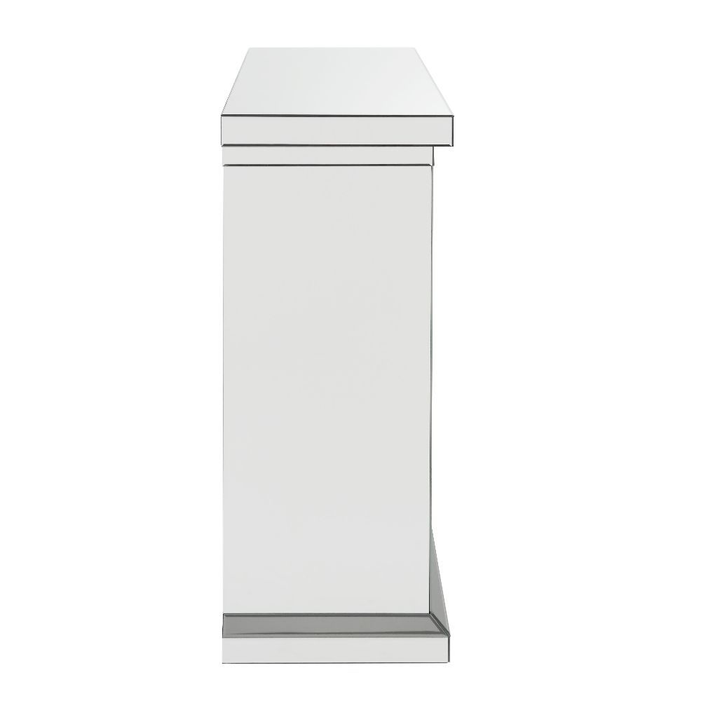 Nysa - 40" Fireplace - Mirrored & Faux Crystals - Urban Living Furniture (Los Angeles, CA)