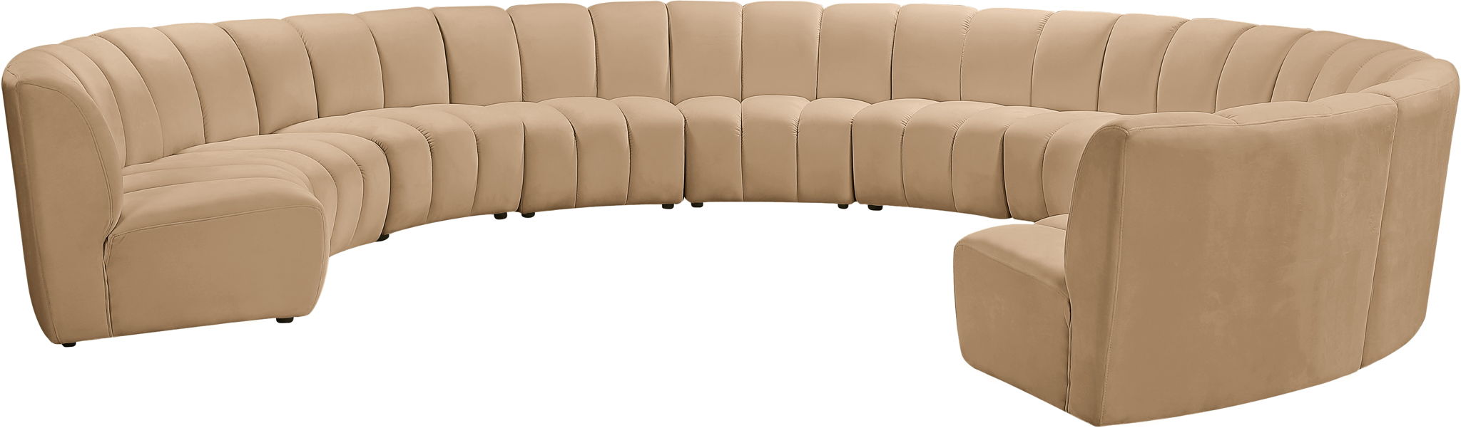 Infinity - 10 Piece Modular Sectional - Camel - Urban Living Furniture (Los Angeles, CA)