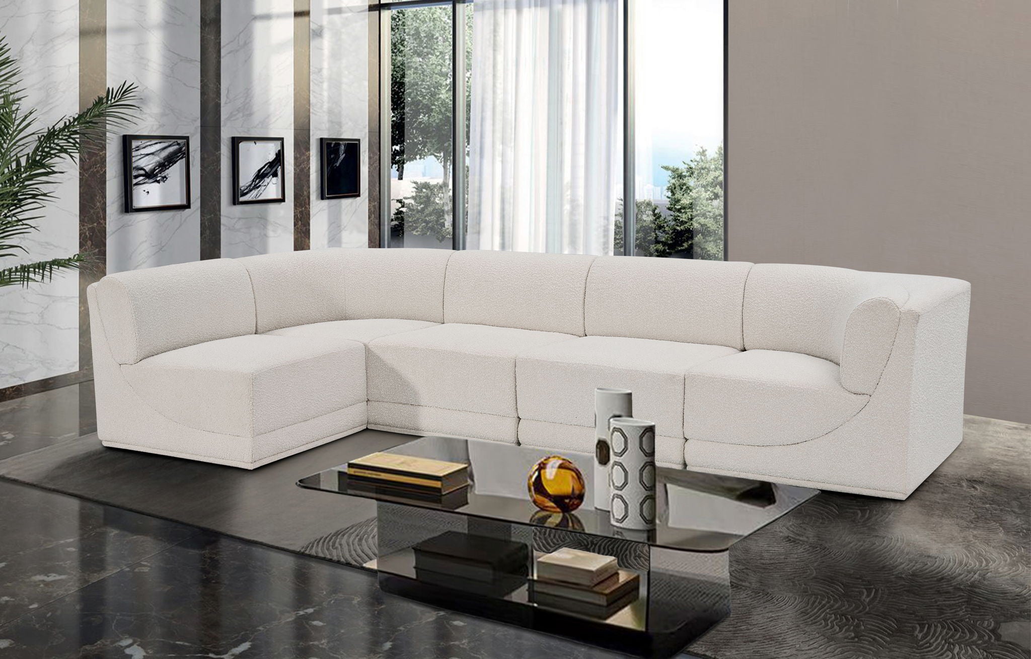 Ollie - 5 Piece Modular Sectional - Urban Living Furniture (Los Angeles, CA)
