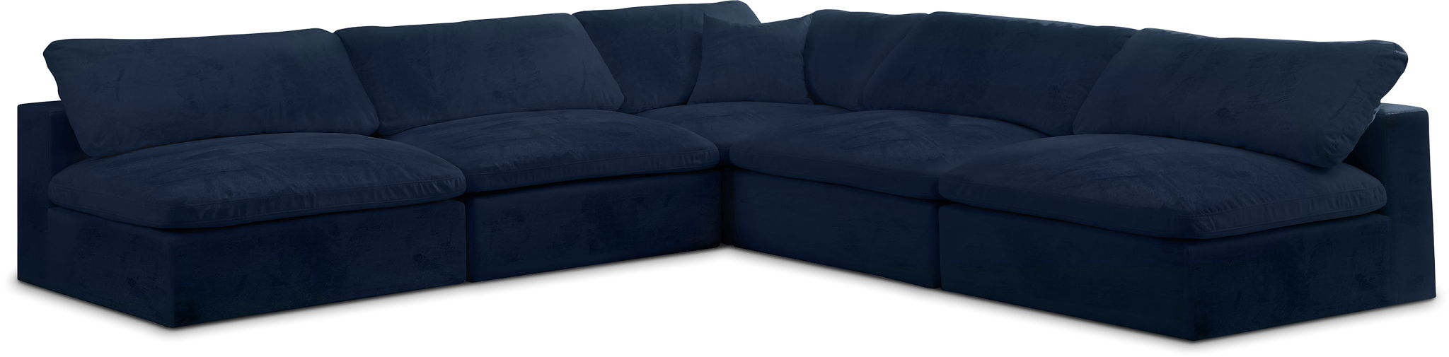 Cozy - 5 Piece Modular Corner Armless Sectional - Urban Living Furniture (Los Angeles, CA)