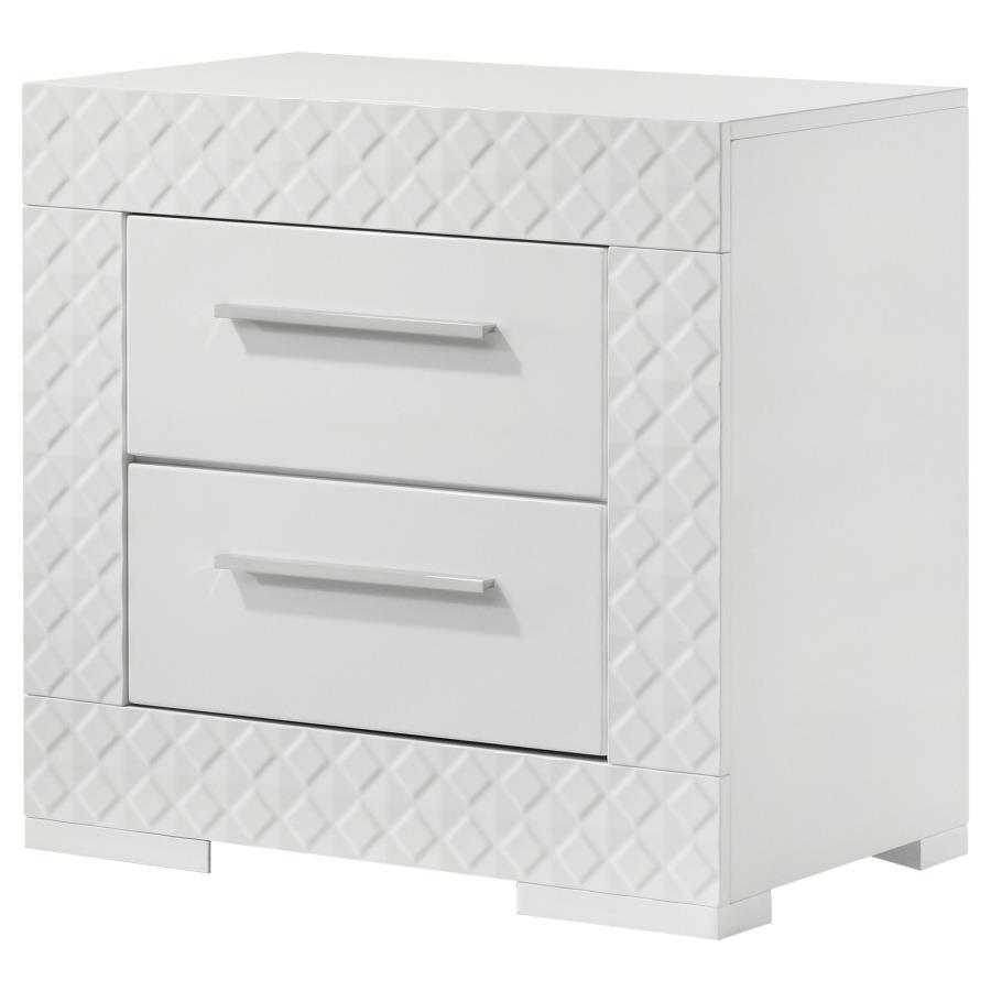 Ives - 2-Drawer Nightstand Bedside Table - Urban Living Furniture (Los Angeles, CA)