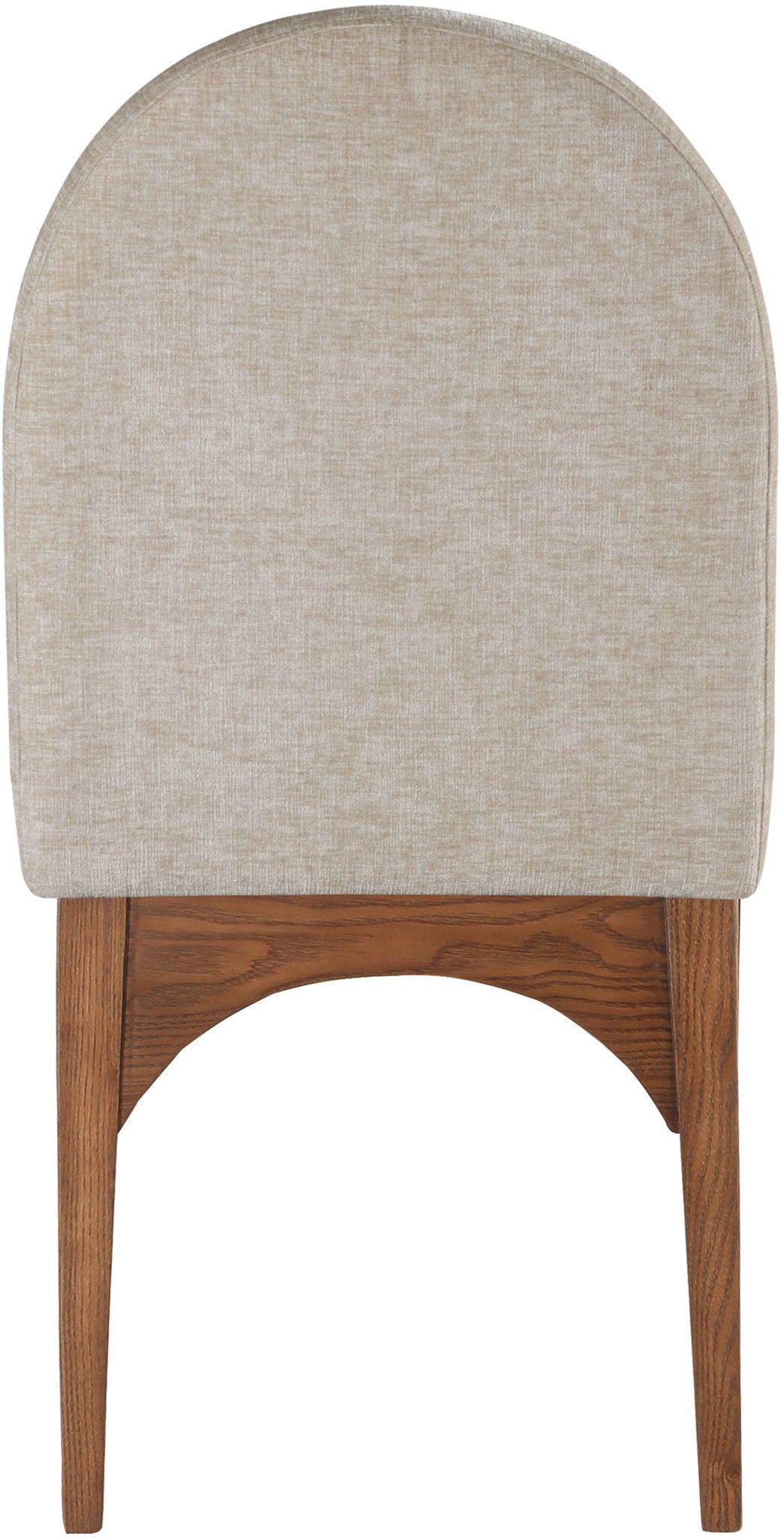 Waldorf - Chenille Dining Side Chair With Brown Legs - Urban Living Furniture (Los Angeles, CA)