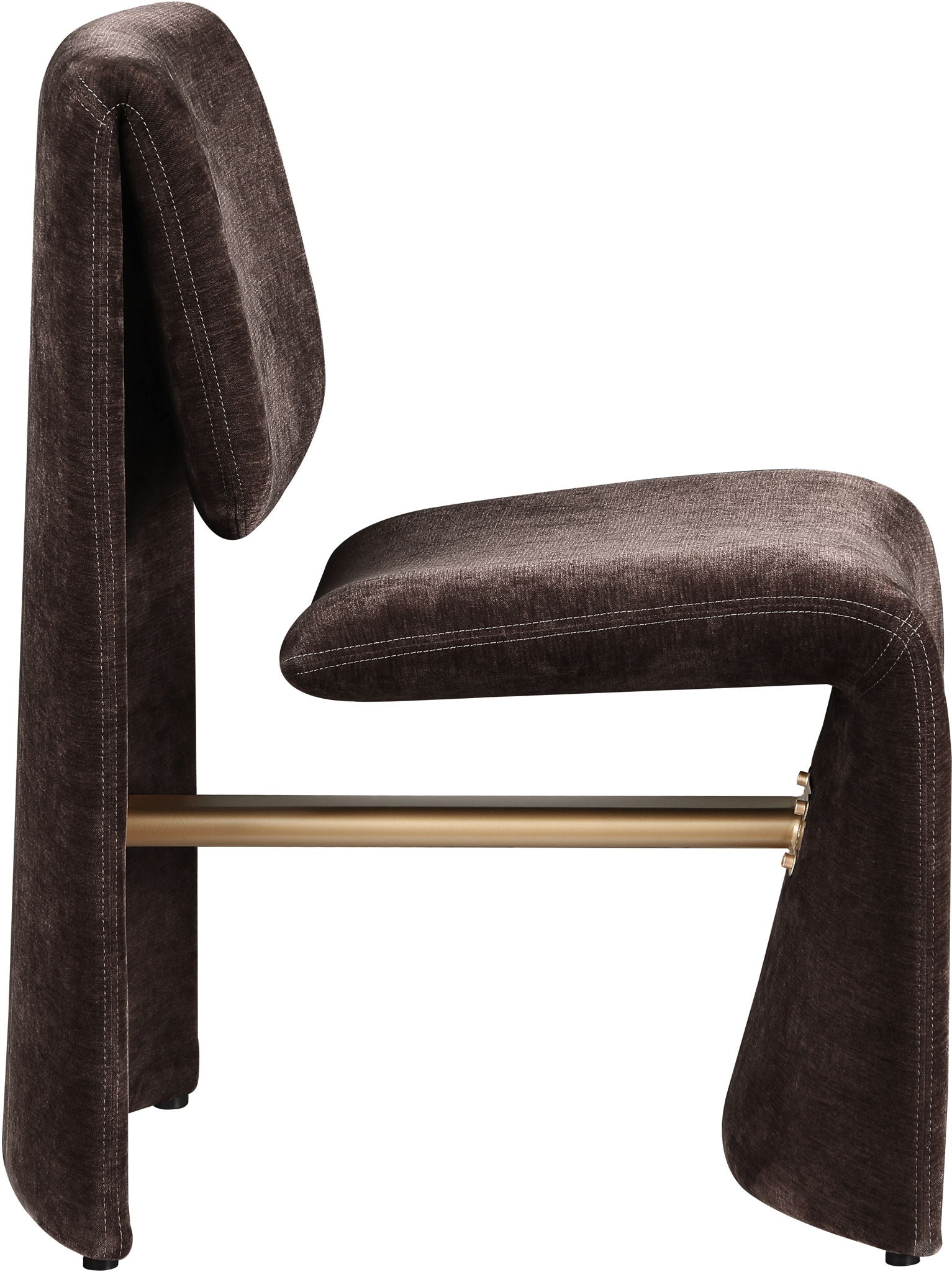 Slique - Performance Fabric Upholstered Dining Chair (Set of 2) - Brown - Urban Living Furniture (Los Angeles, CA)