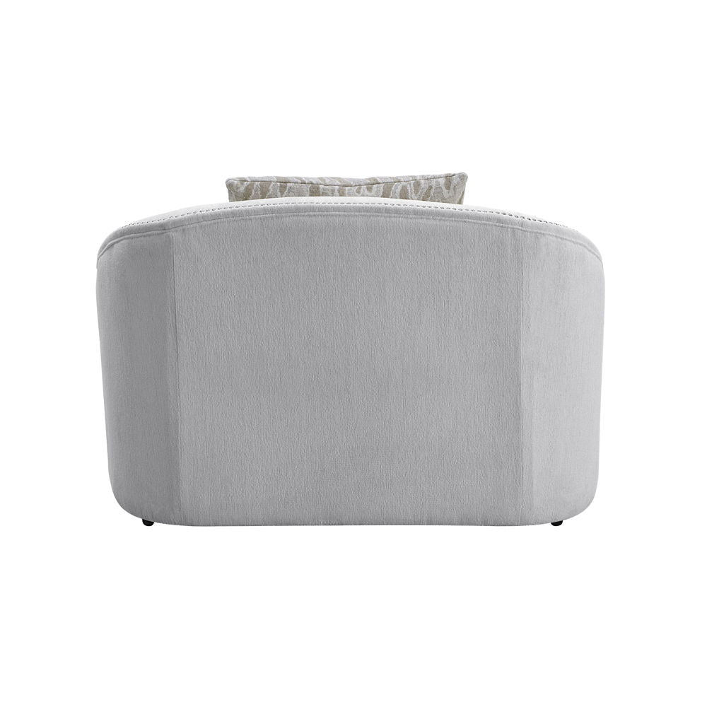 Mahler - Chair With 2 Pillows - Beige Linen - Urban Living Furniture (Los Angeles, CA)