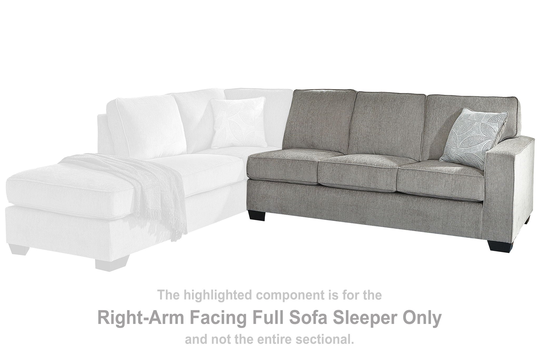 Altari - Alloy - Raf Full Sofa Sleeper - Urban Living Furniture (Los Angeles, CA)