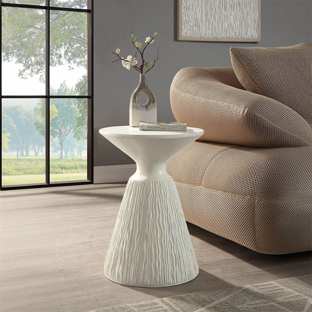 Duane - Accent Table - Natural White - Urban Living Furniture (Los Angeles, CA)