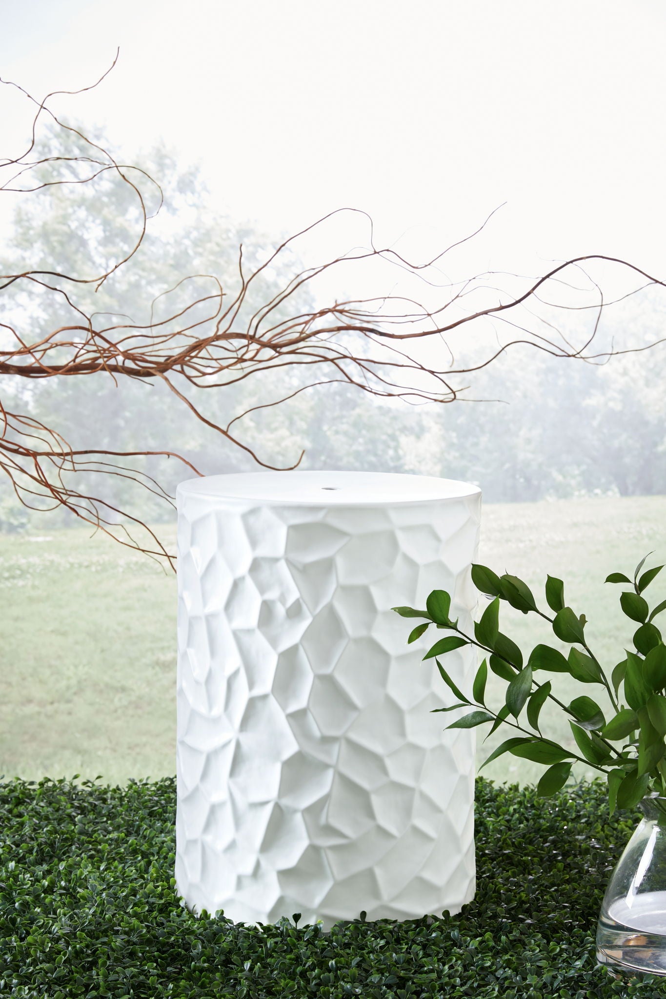 Jungrove - White - Stool - Urban Living Furniture (Los Angeles, CA)