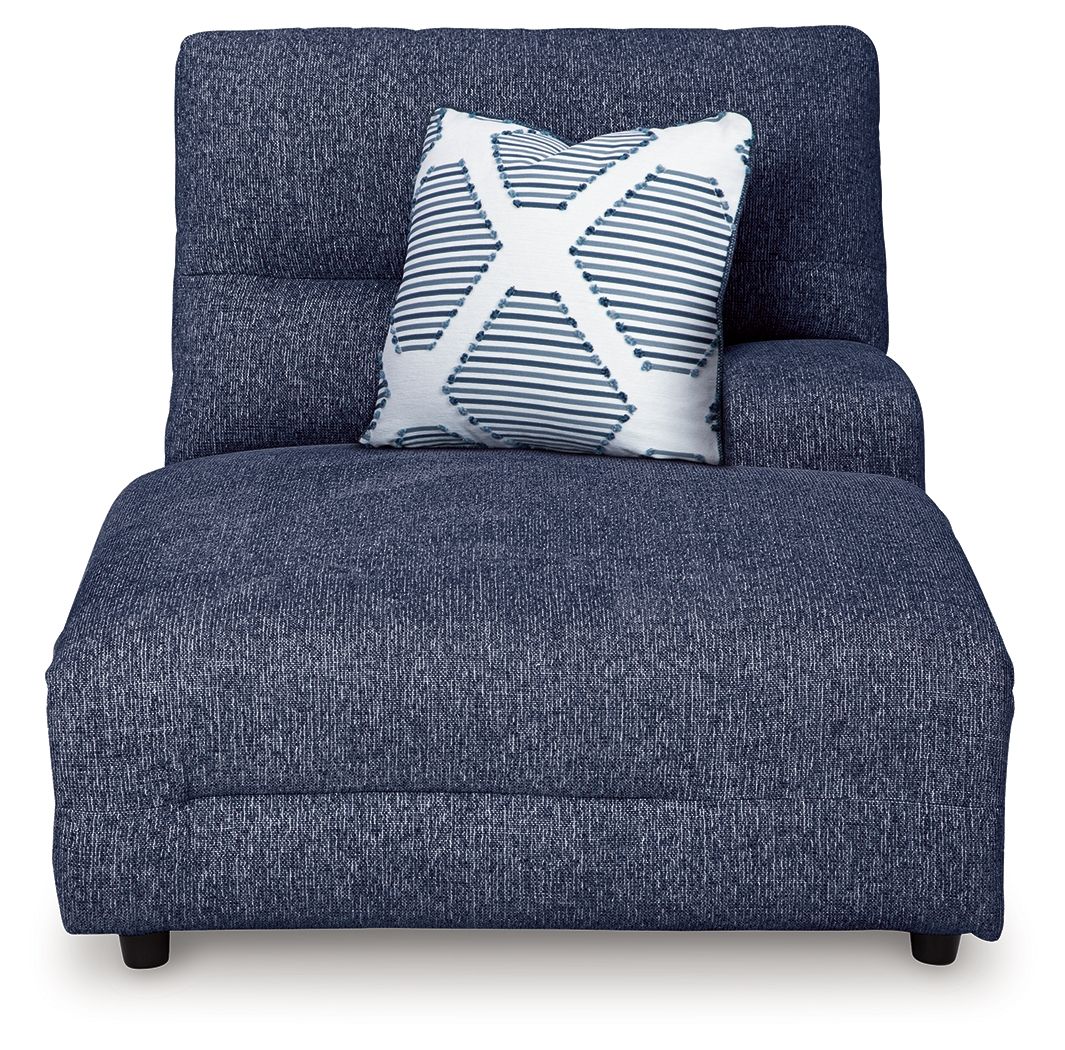 Acklen Place - Navy - Raf Power Reclining Back Chaise - Urban Living Furniture (Los Angeles, CA)