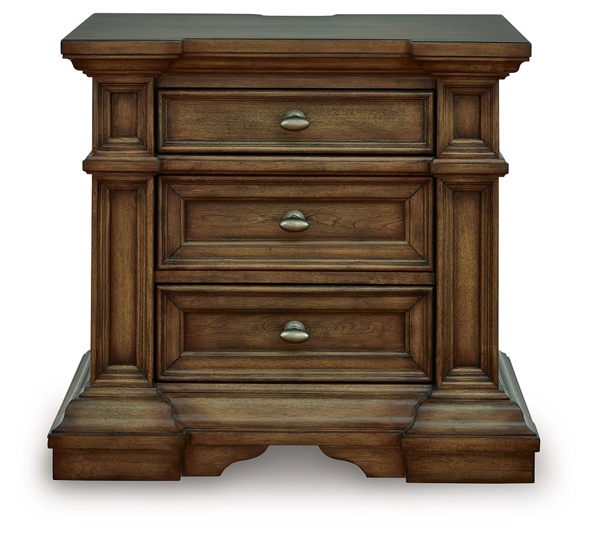 Frantanna - Three Drawer Night Stand - Brown - Urban Living Furniture (Los Angeles, CA)