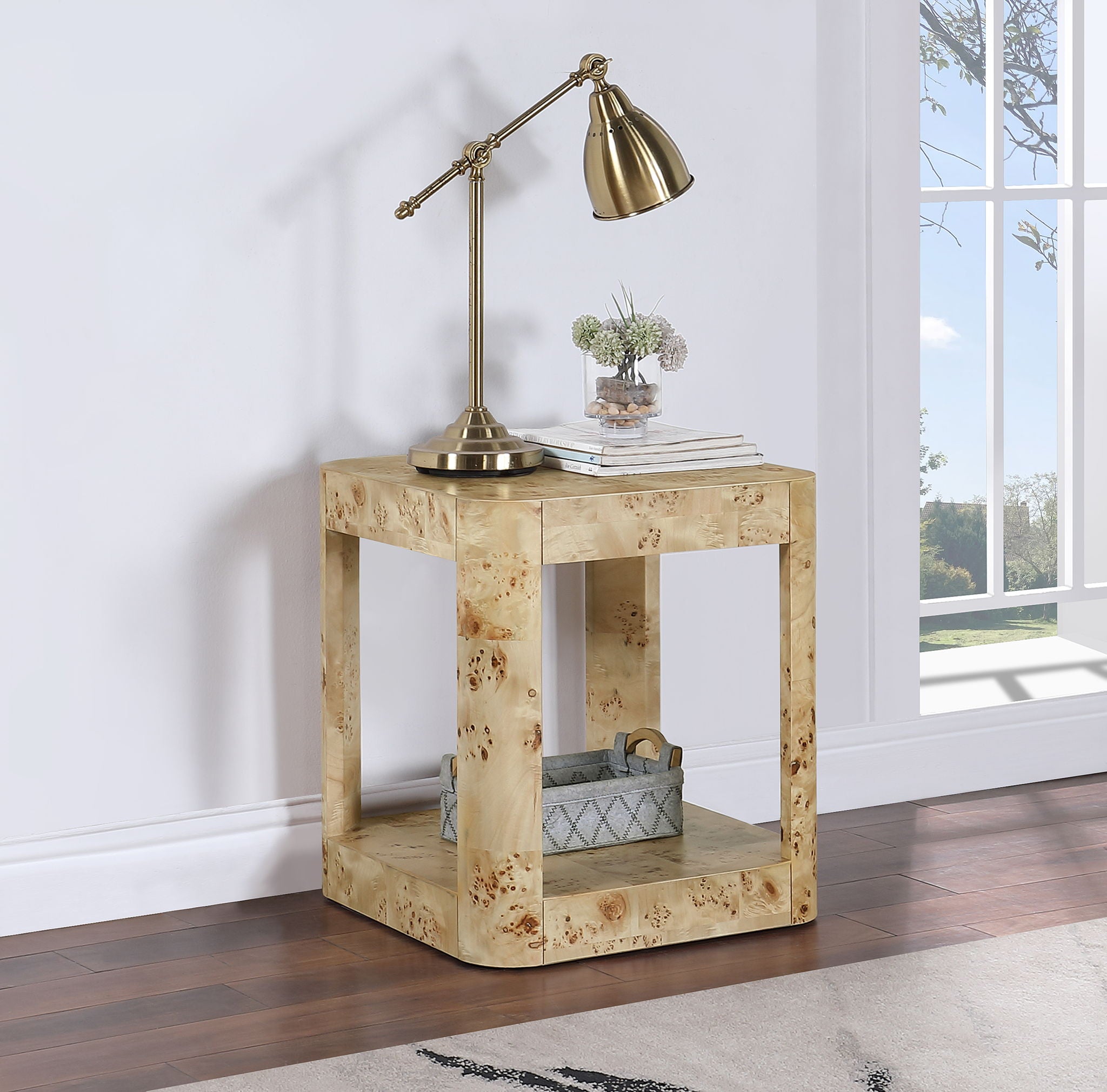 Reeves - Burl Wood Table - Urban Living Furniture (Los Angeles, CA)