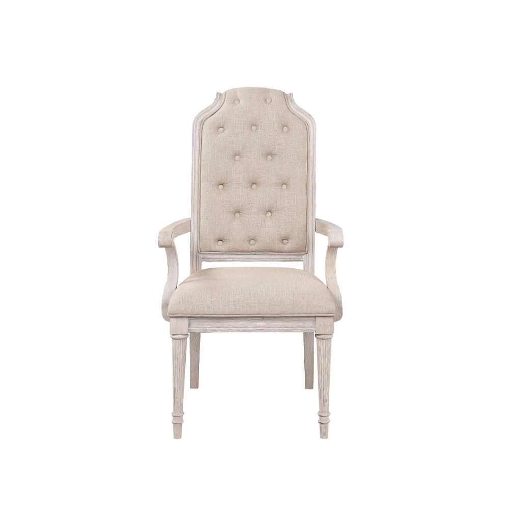 Wynsor - Arm Chair (Set of 2) - Antique White - Urban Living Furniture (Los Angeles, CA)