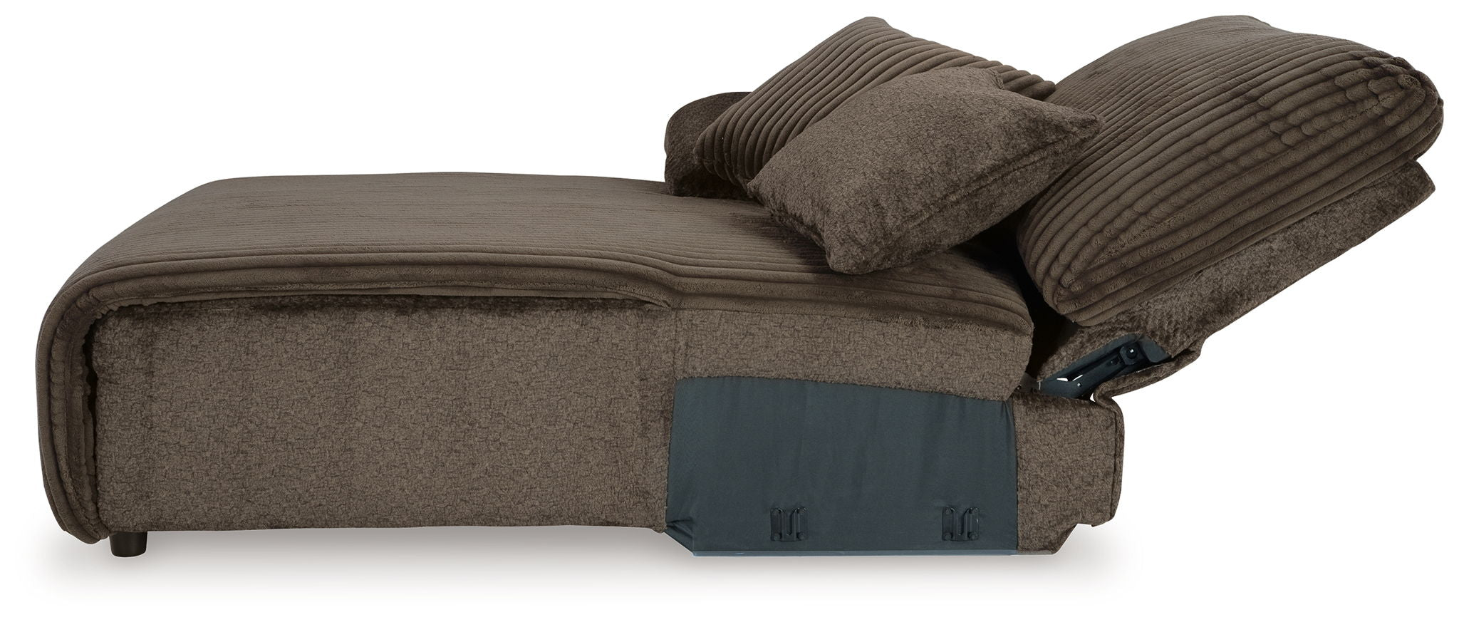 Top Tier - Chocolate - Laf Press Back Chaise - Urban Living Furniture (Los Angeles, CA)