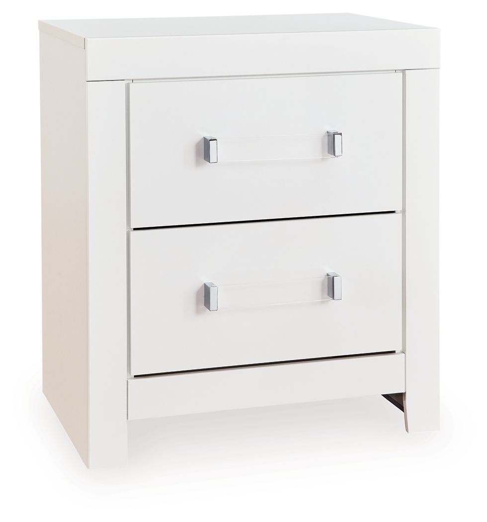 Maeling - Two Drawer Night Stand - Urban Living Furniture (Los Angeles, CA)