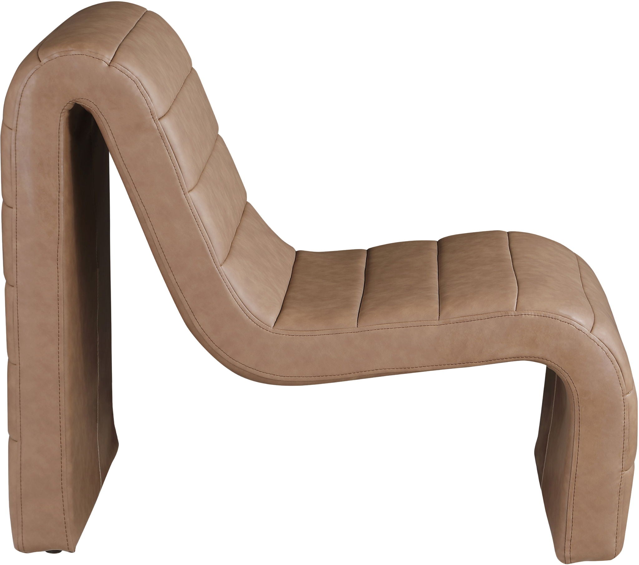 Ivy - Faux Leather Accent Chair - Urban Living Furniture (Los Angeles, CA)