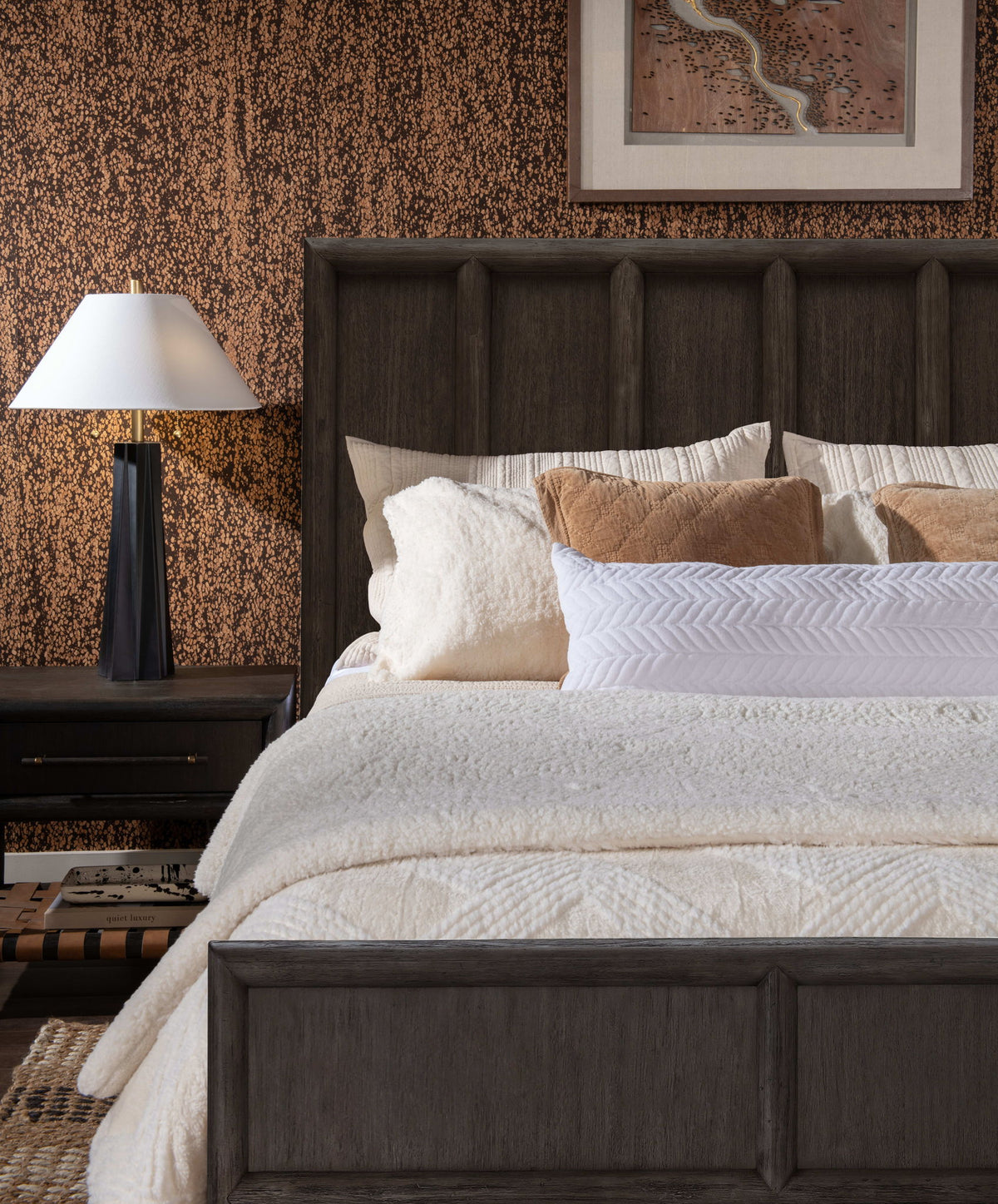 Dorsey - Wooden Panel Bed
