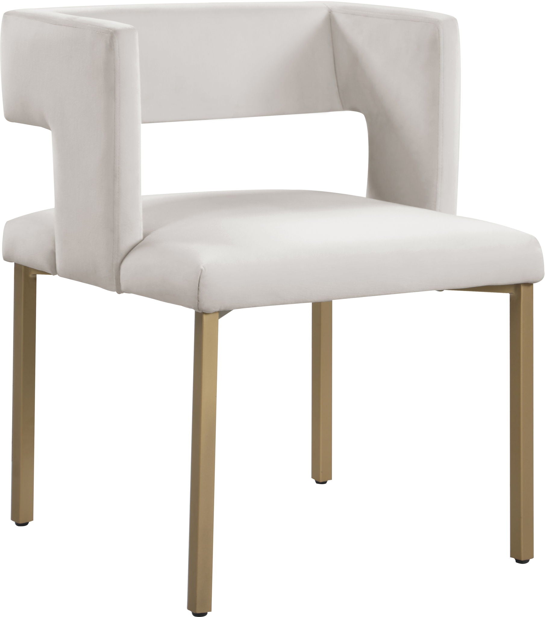 Caleb - Dining Chair with Gold Legs (Set of 2) - Urban Living Furniture (Los Angeles, CA)