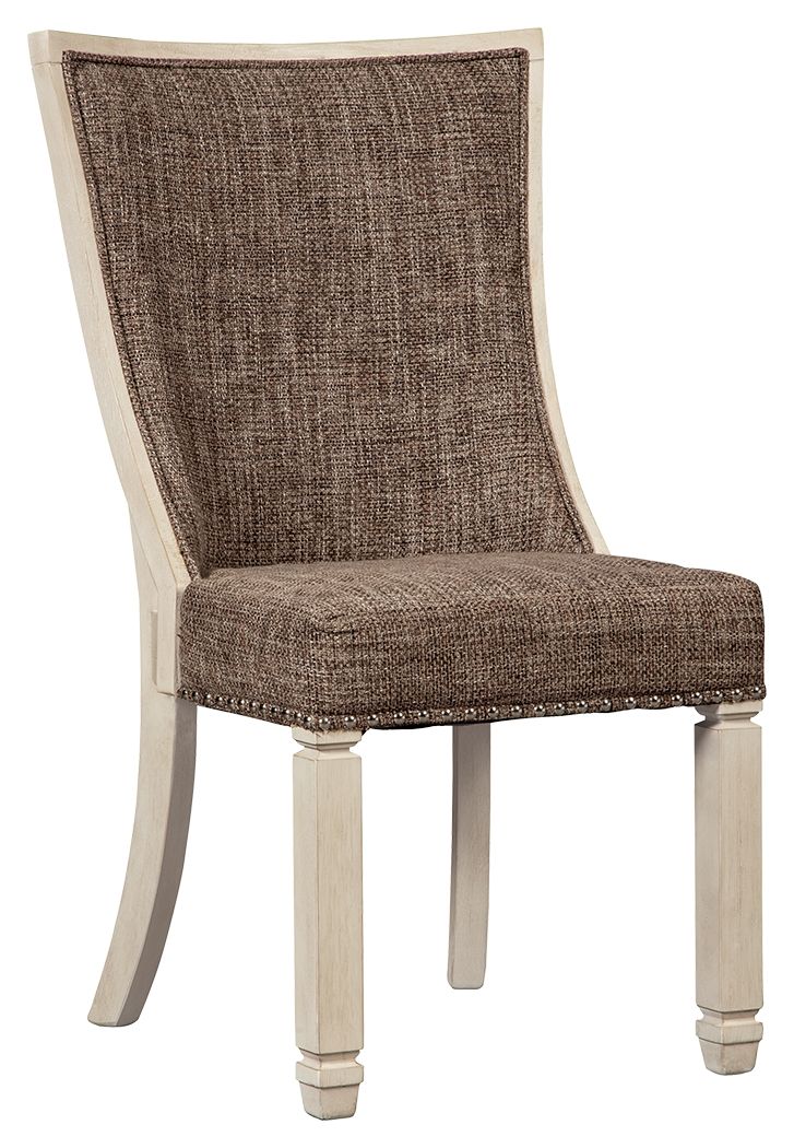 Bolanburg - Brown / Beige - Dining UPH Side Chair (Set of 2) - Lattice Back - Urban Living Furniture (Los Angeles, CA)