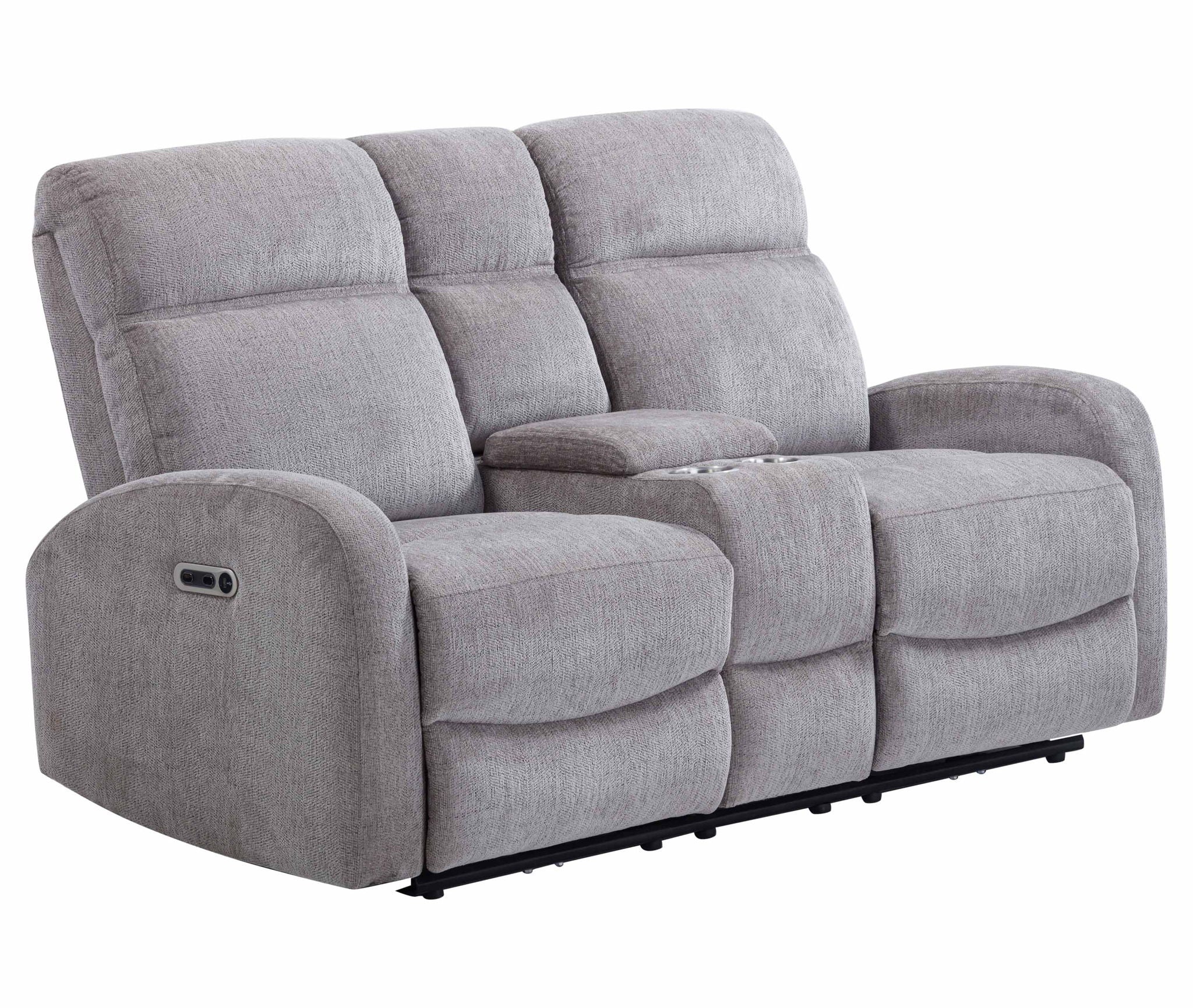 Tuscany - Power Reclining Console Loveseat - Whiskers Nature - Urban Living Furniture (Los Angeles, CA)