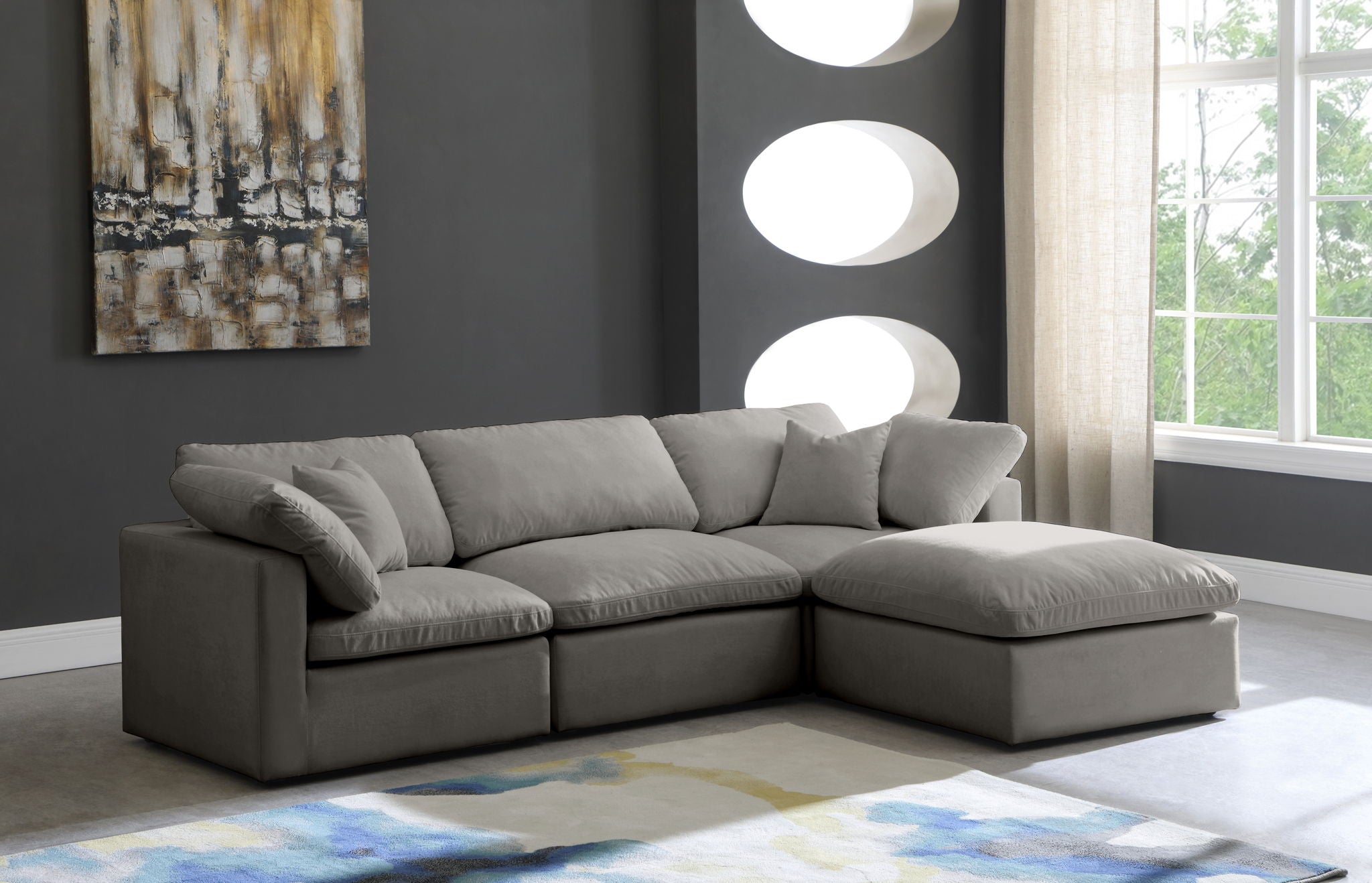 Plush - 4 Piece Modular Sectional - Urban Living Furniture (Los Angeles, CA)