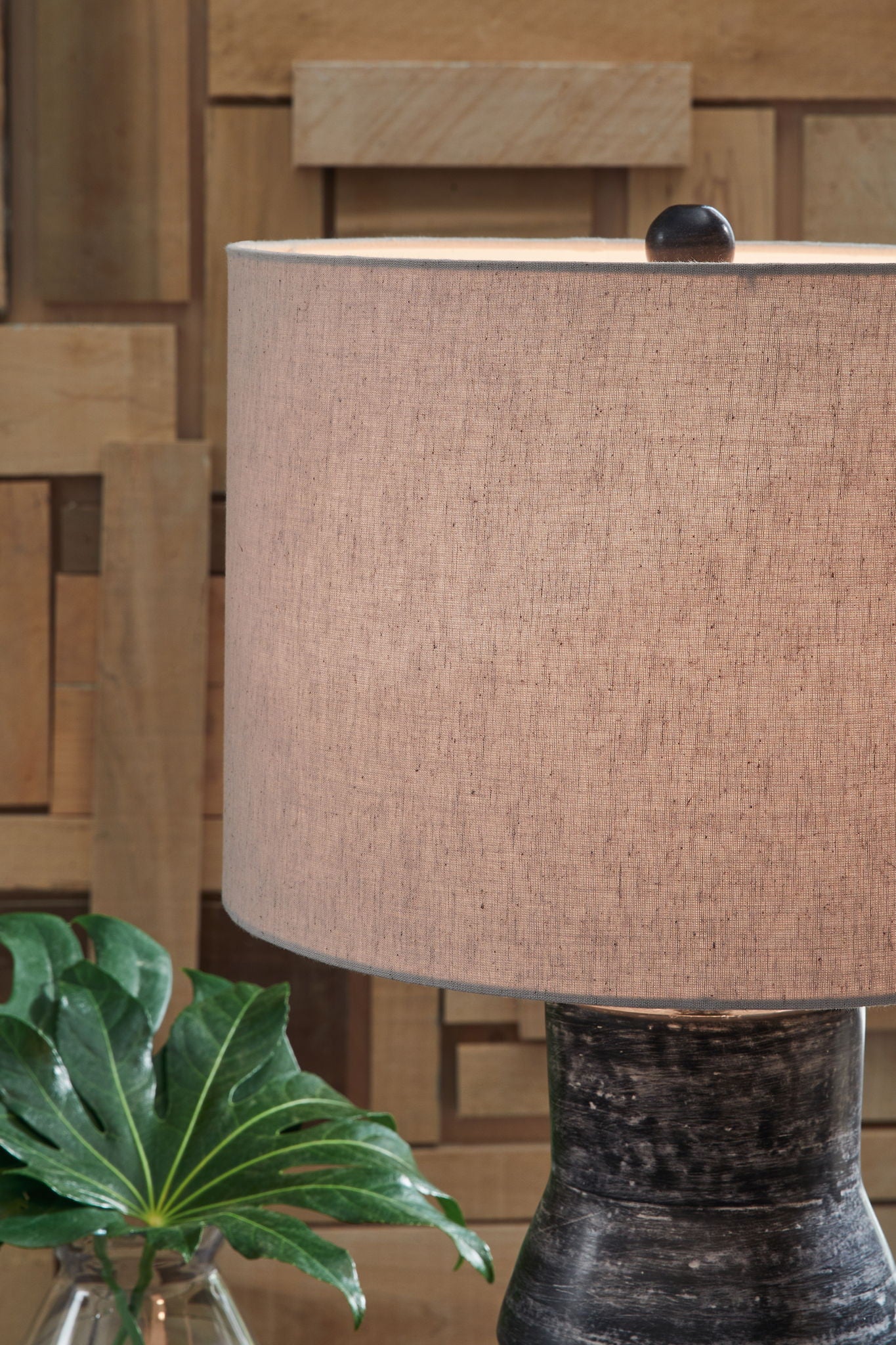 Kerbert - Distressed Black - Terracotta Table Lamp - Urban Living Furniture (Los Angeles, CA)