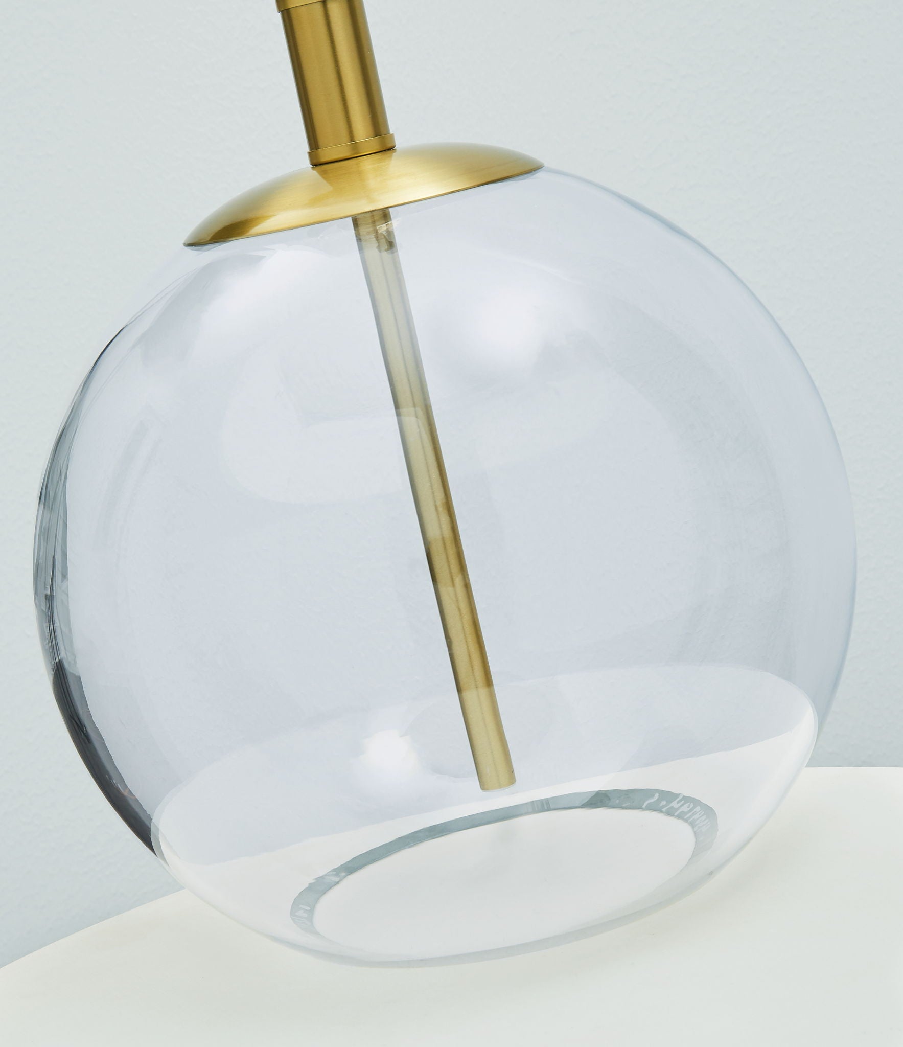 Samder - White - Glass Table Lamp - Urban Living Furniture (Los Angeles, CA)